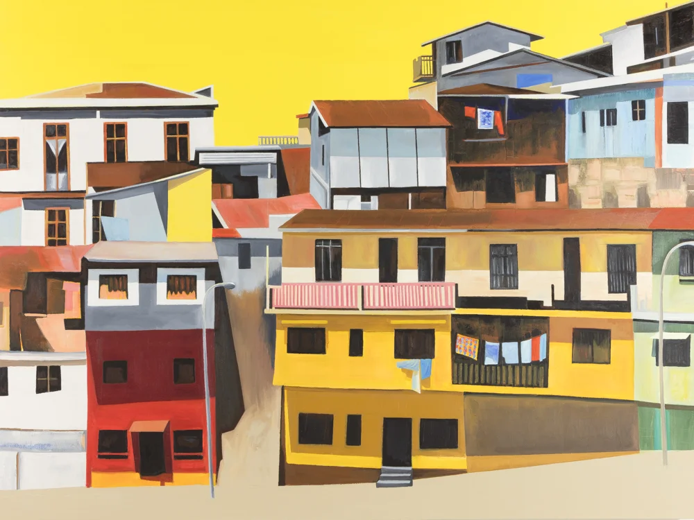 SHELTERS 6, oil/canvas, 60"x80", 2017