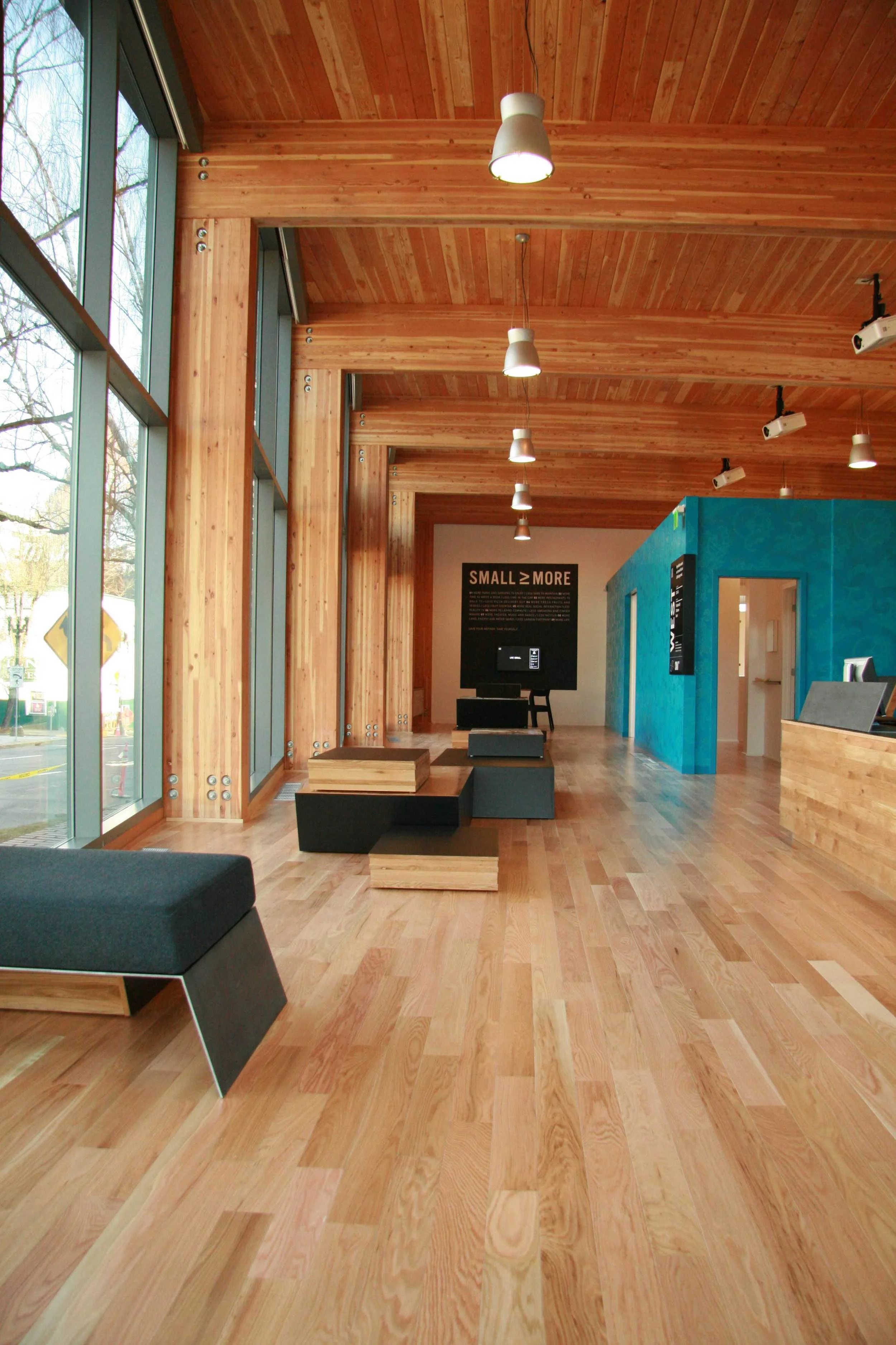 Sales Office Reception, Cyan, Portland, Oregon, USA