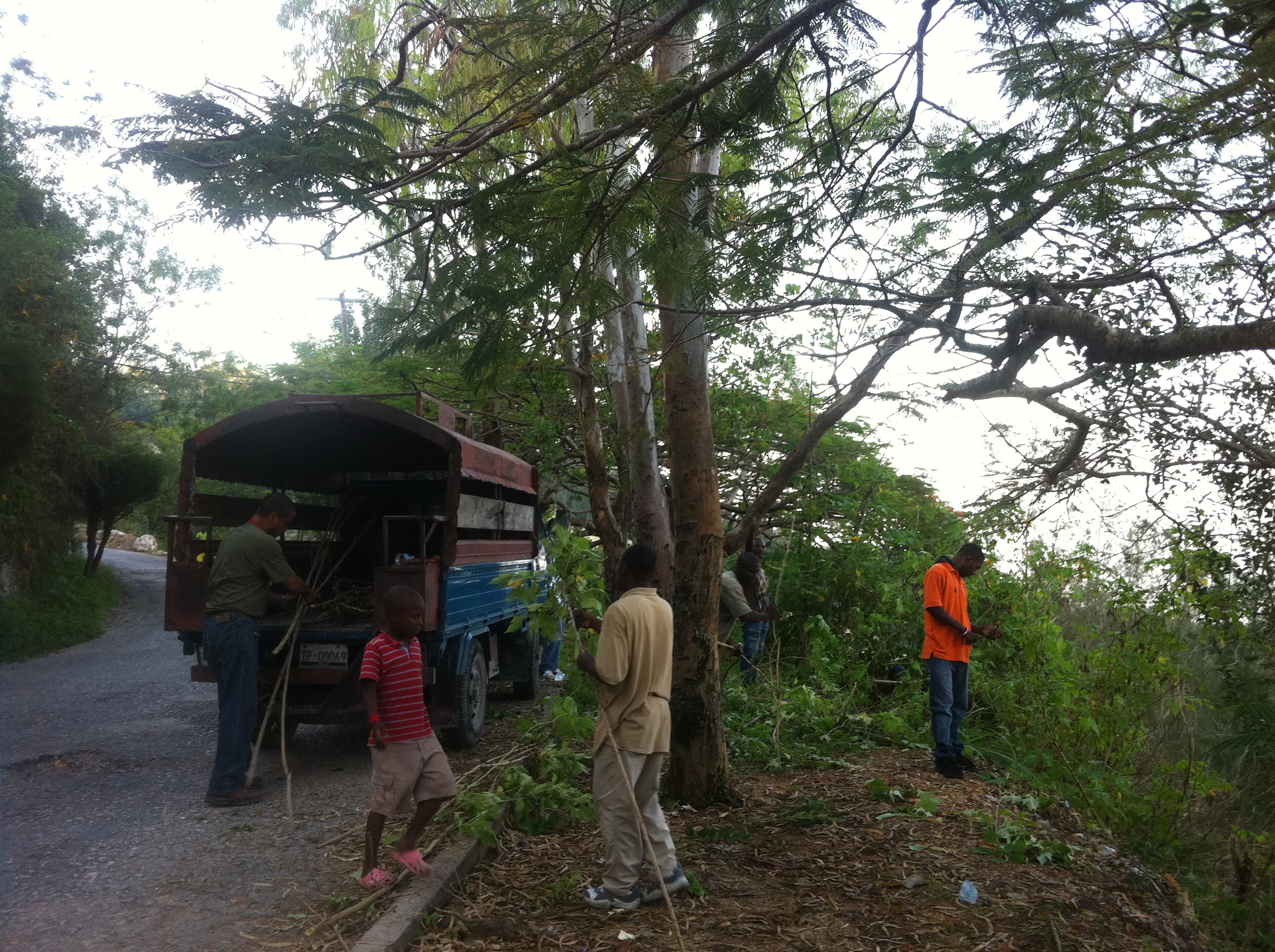 sourcing materials in the hills