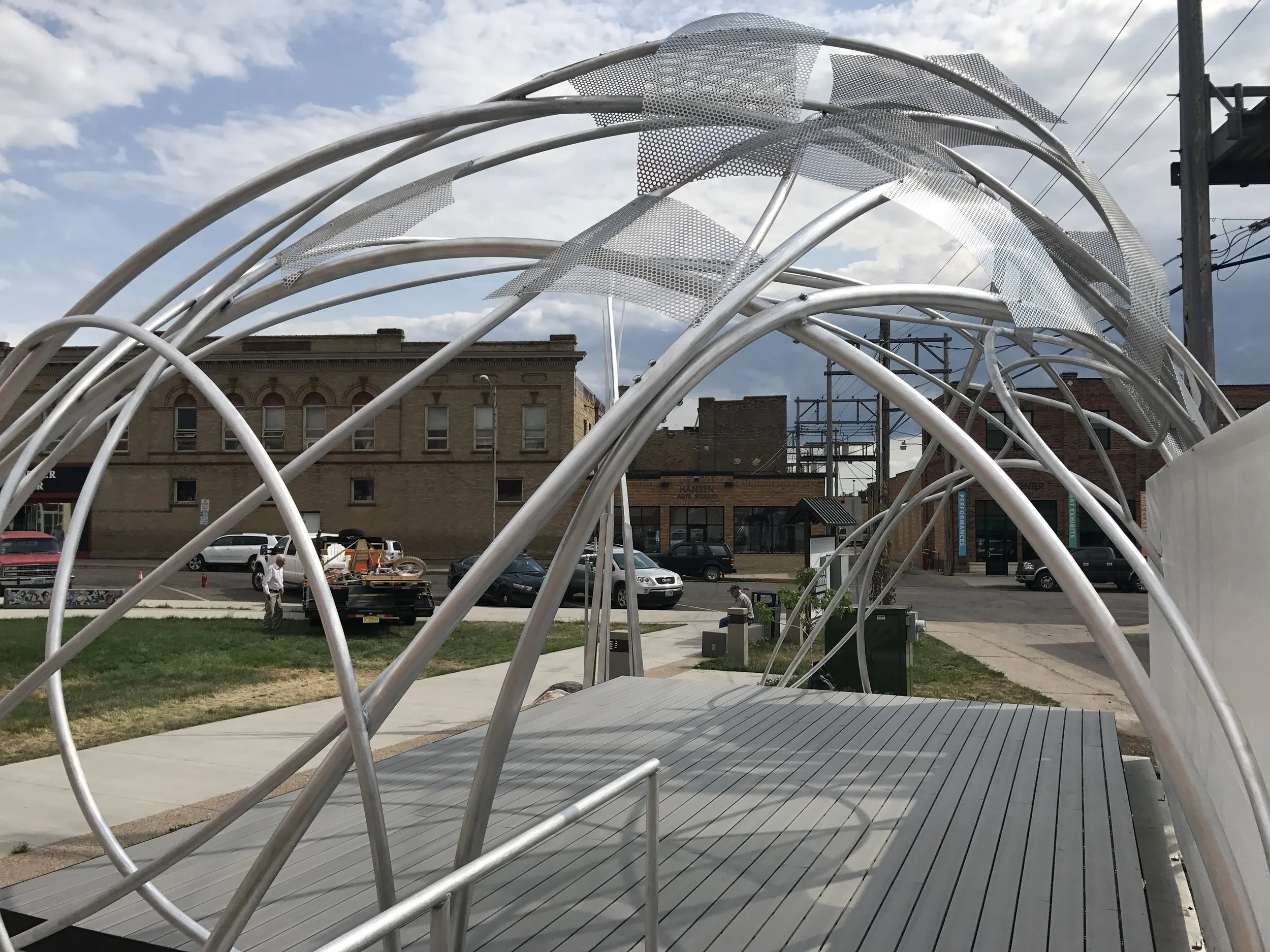 Boulder Pavilion . Jamestown, ND . 2017