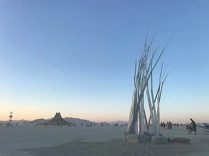 Playa Grass Ballet . Burning Man, NV . 2018