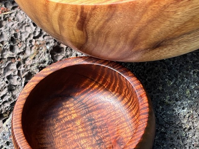 old stock koa bowls