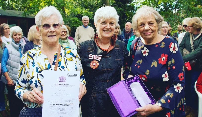 Presentation of Queen's Award for Voluntary Service