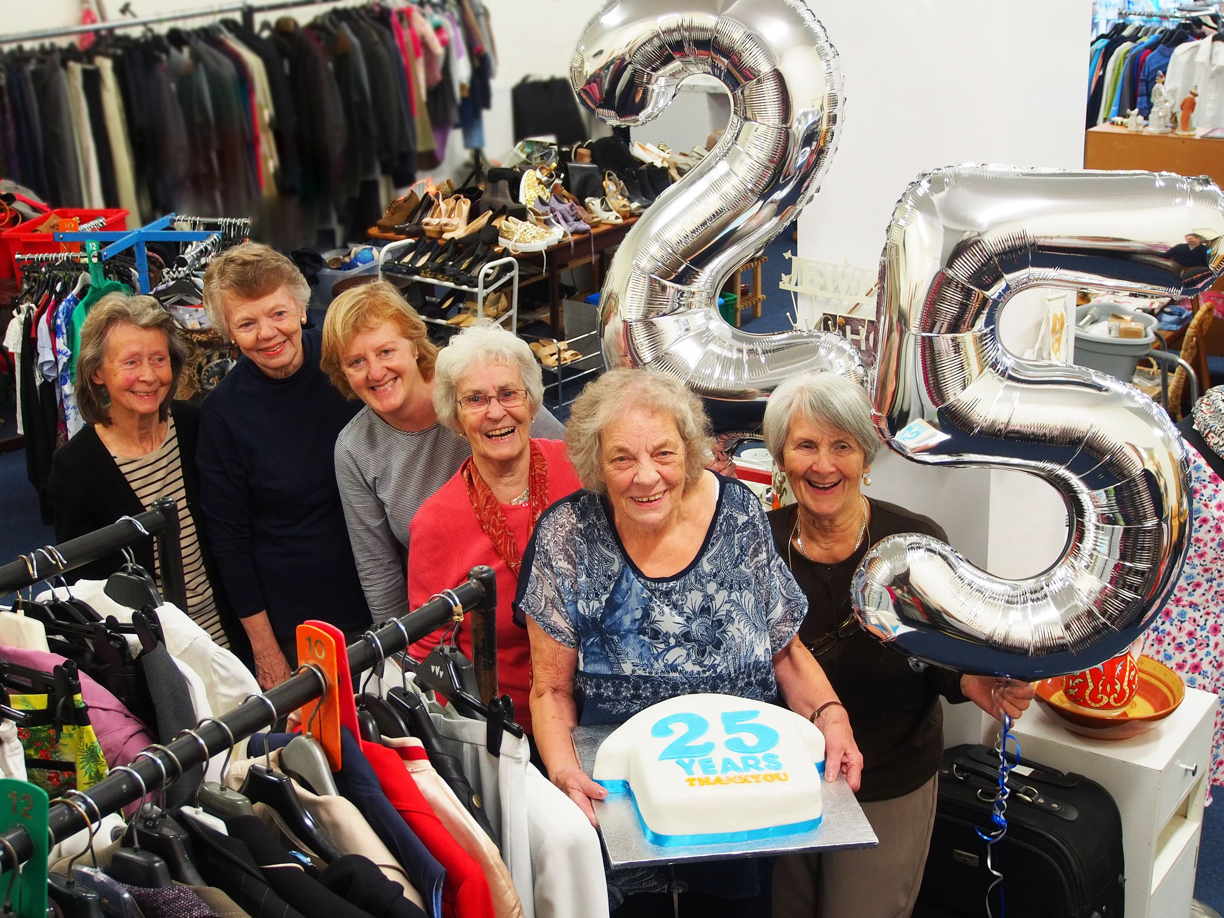 The Watford Charity Shop is 25 years young!