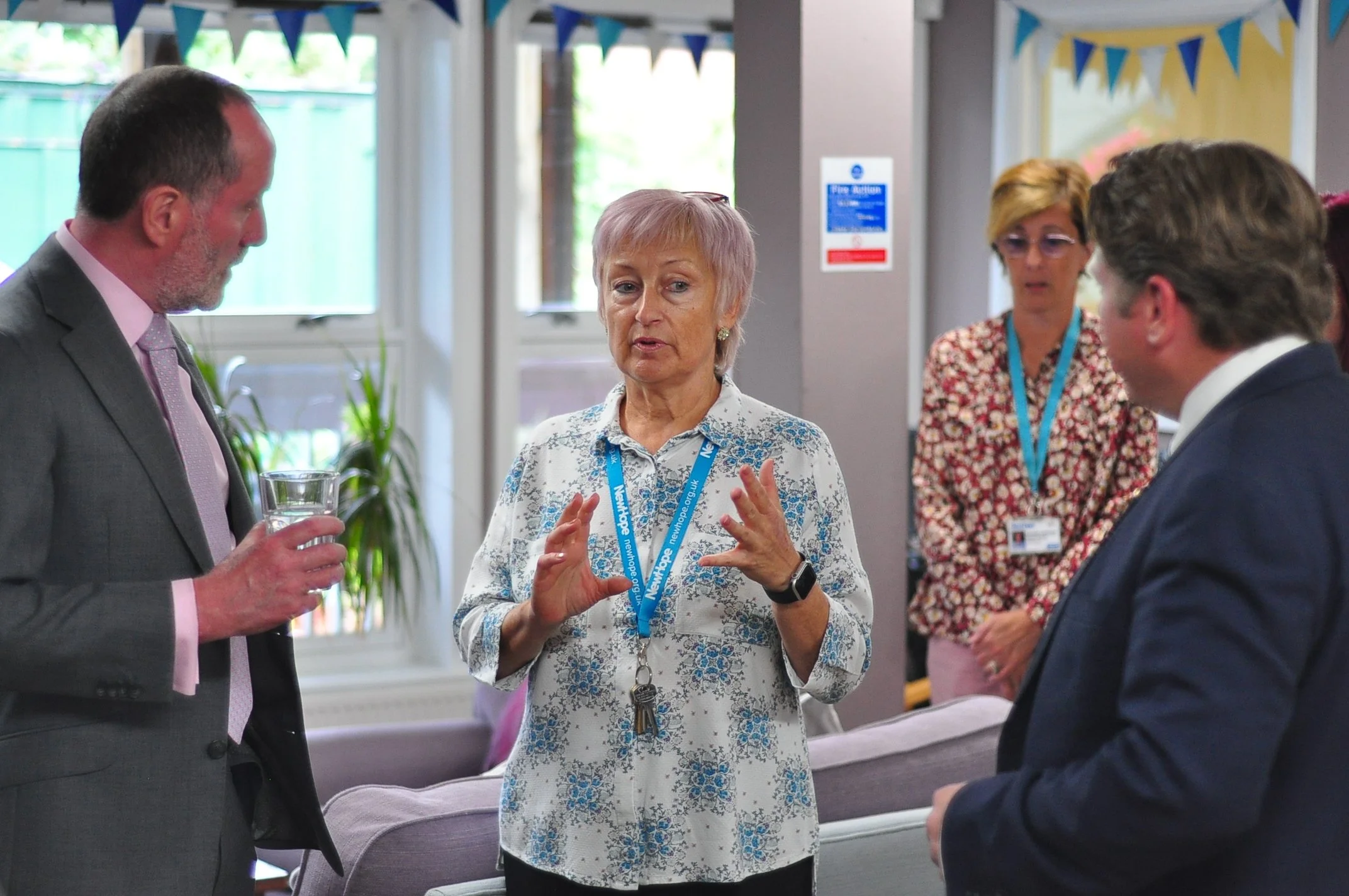 Parliamentary Visit to New Hope Services