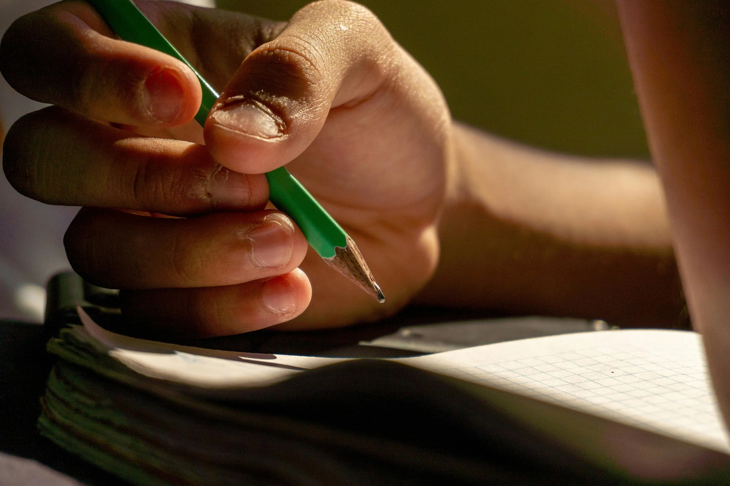 Writing for self-expression at New Hope House