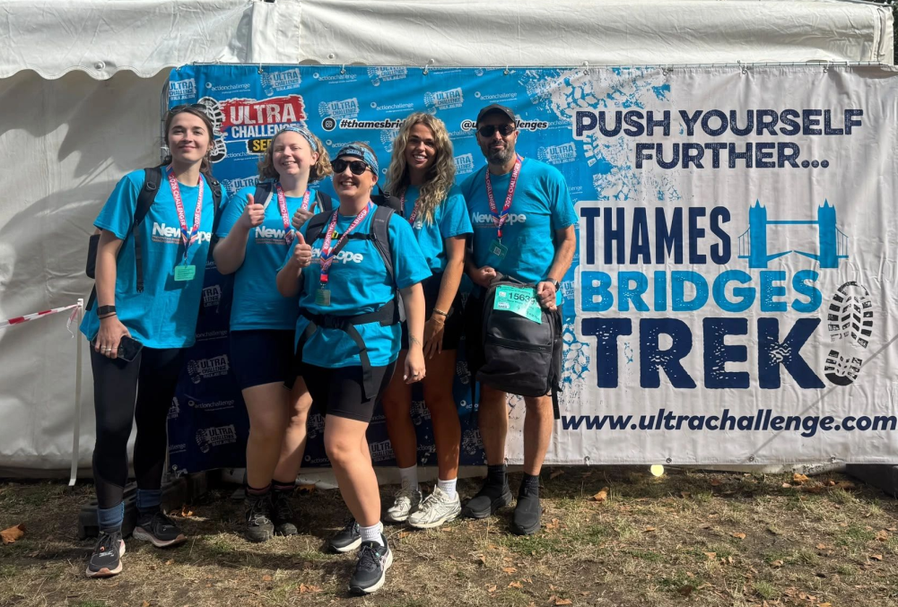 Touchstone Underwriting team takes on Thames Bridges Trek