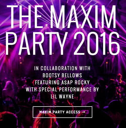 ISPLACK & ARTIST WILL DAY PARTNER TO CREATE LIVING ART PIECE AT THE MAXIM PARTY IN SAN FRANCISCO