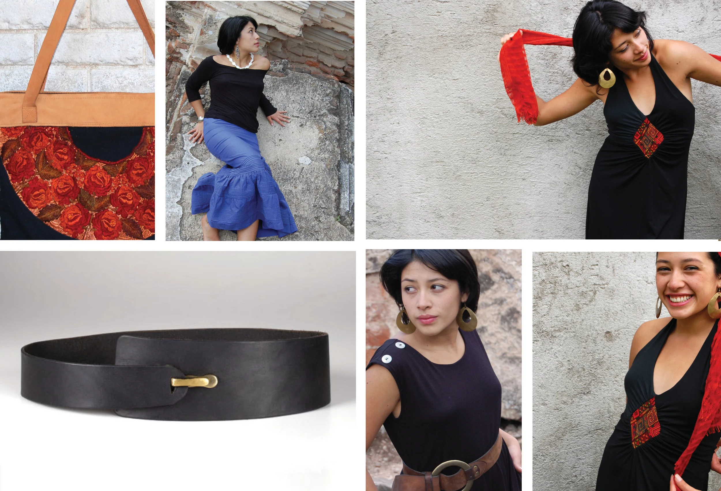 These photoshoots captured the carefully designed, socially conscious products designed by Ambos Designs. This socially conscious company produced clothing, accessories and in Guatemala.
