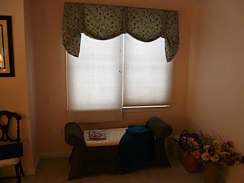 Bedroom window before