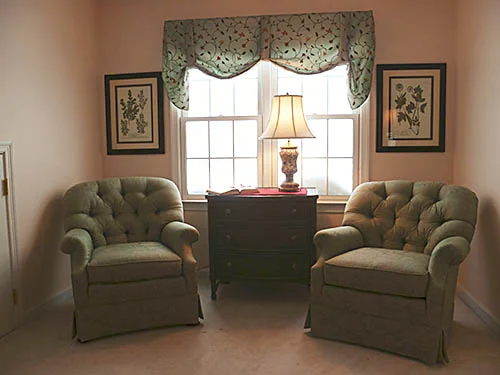 Master bedroom nook after