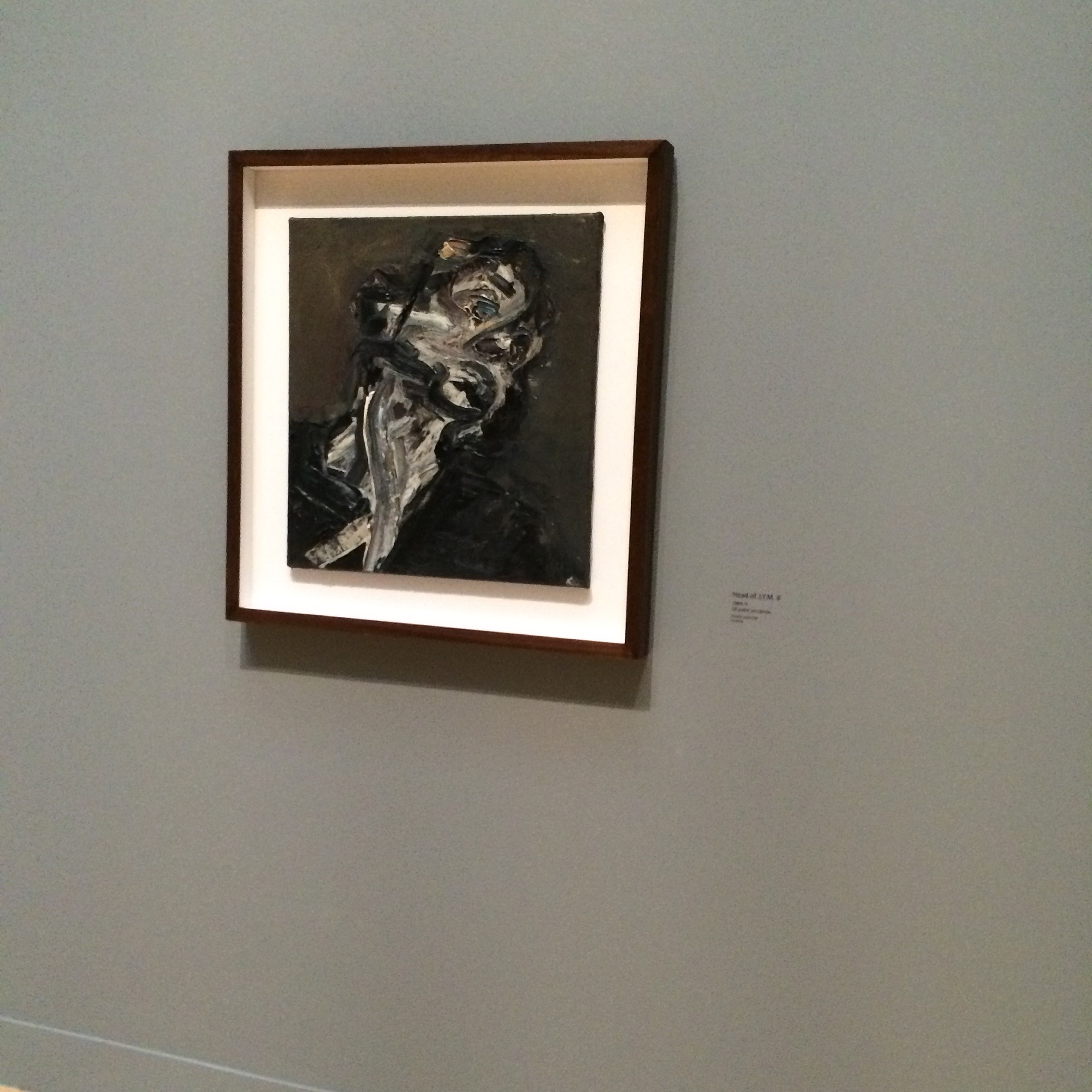 Frank Auerback at Tate Britain / October 2015.