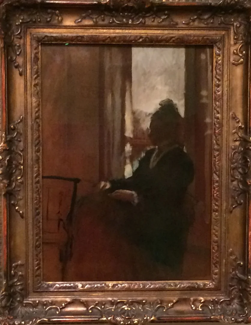 Degas, Woman at a Window, 1871