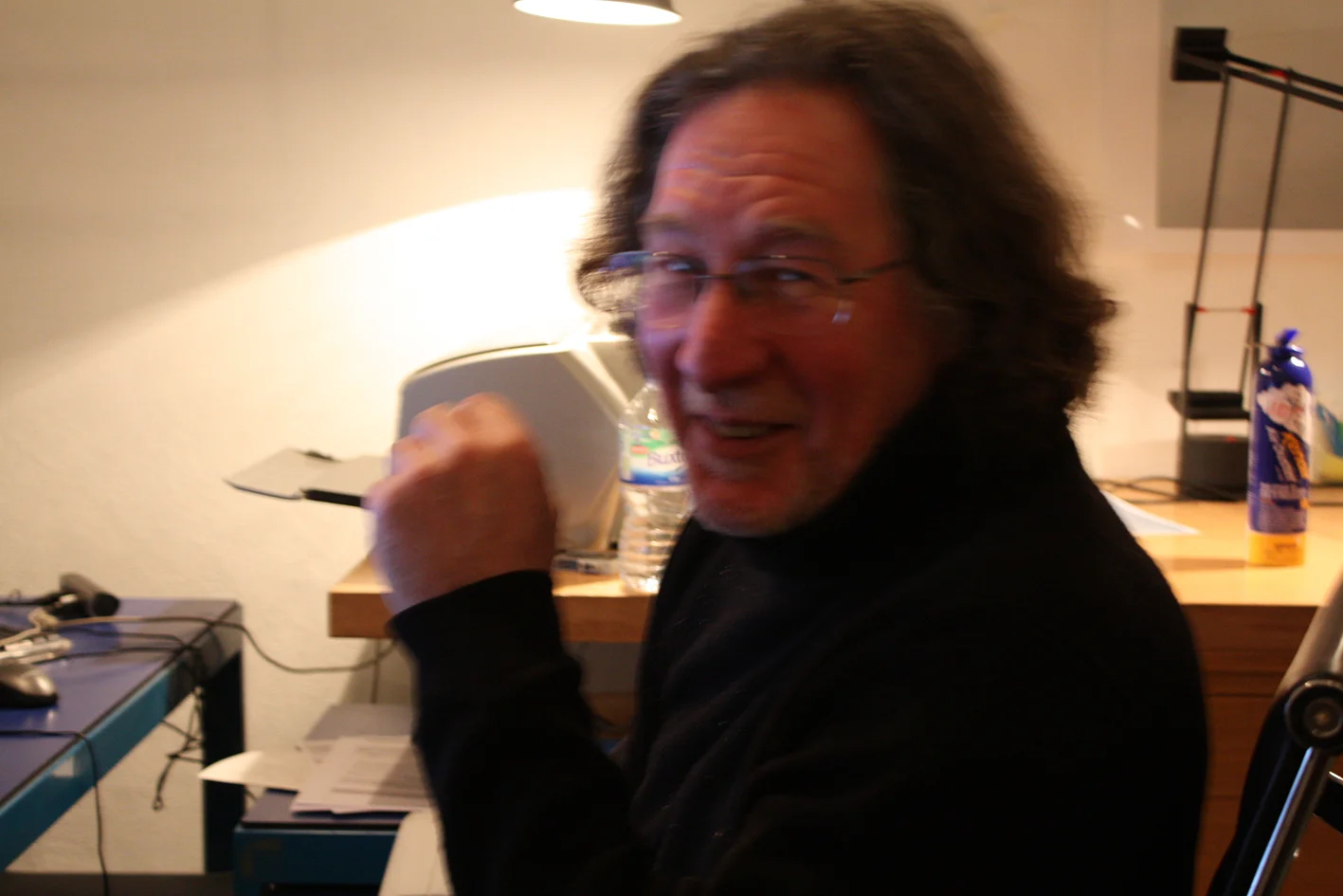 The rarely photographed Adrian Turner