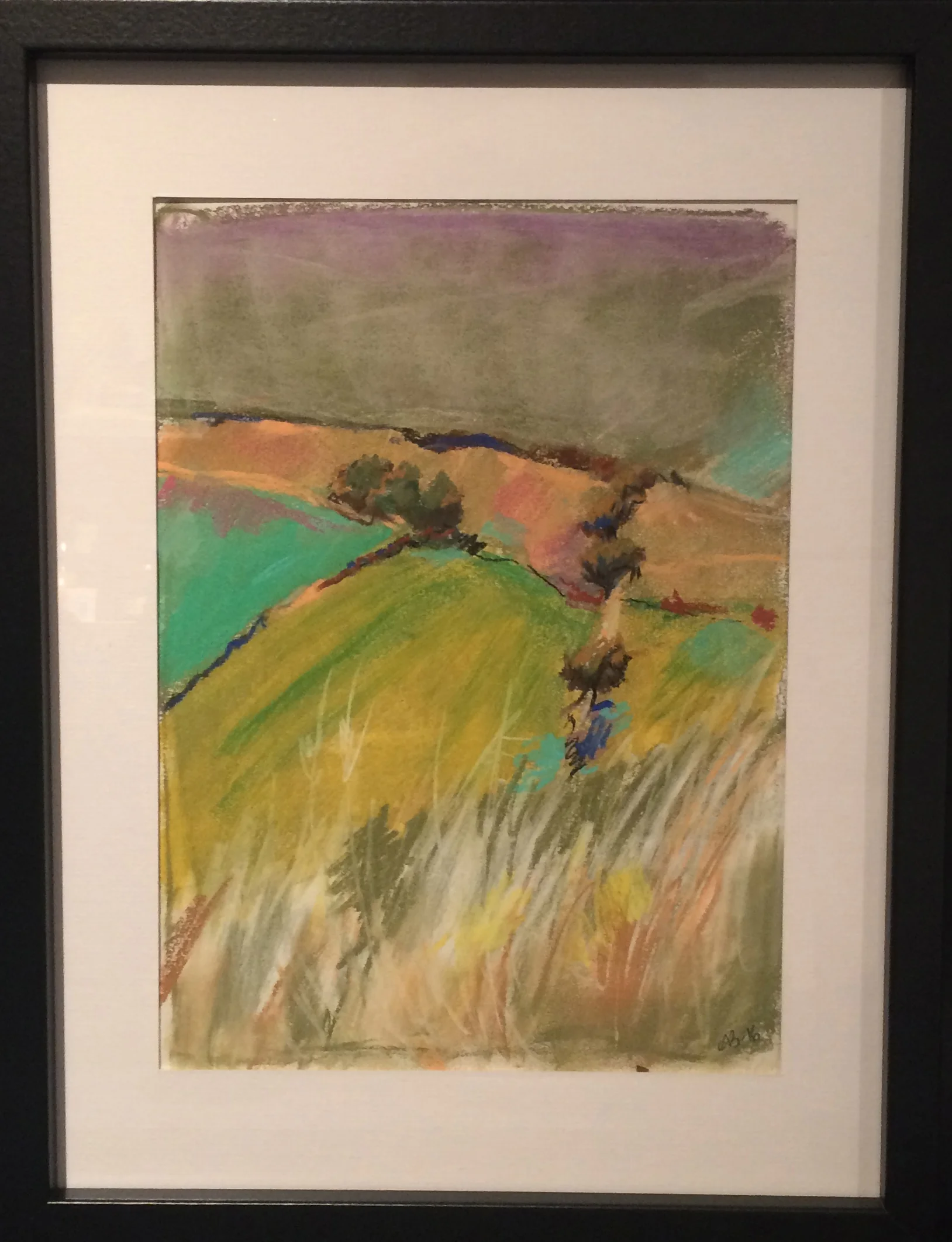 Harvest Pastel Drawing