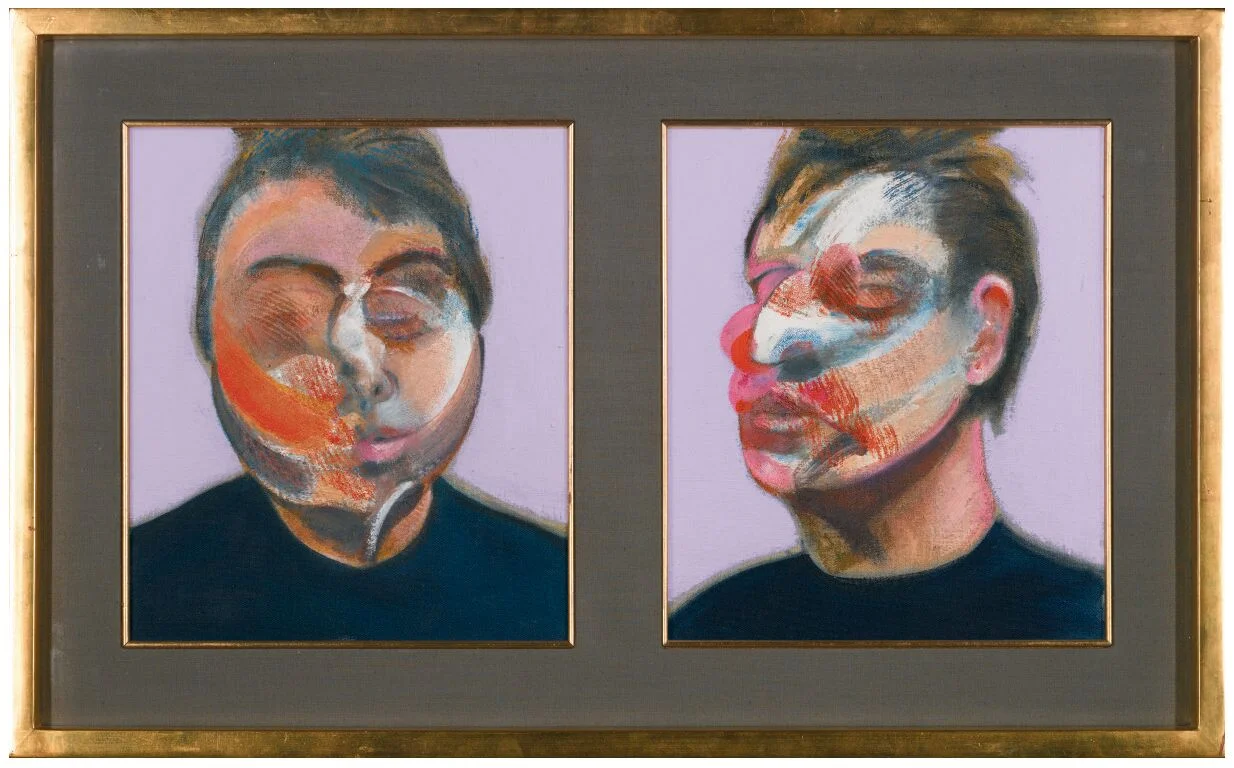 Francis Bacon, Two Studies for a Self Portrait (1970)
