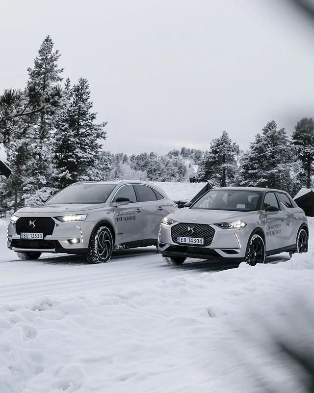 DS 7 E-TENSE 4x4 Plug-in Hybrid + DS 3 E-TENSE 100% Elektrisk ⚡️⚡️#aalandbil #dsetense