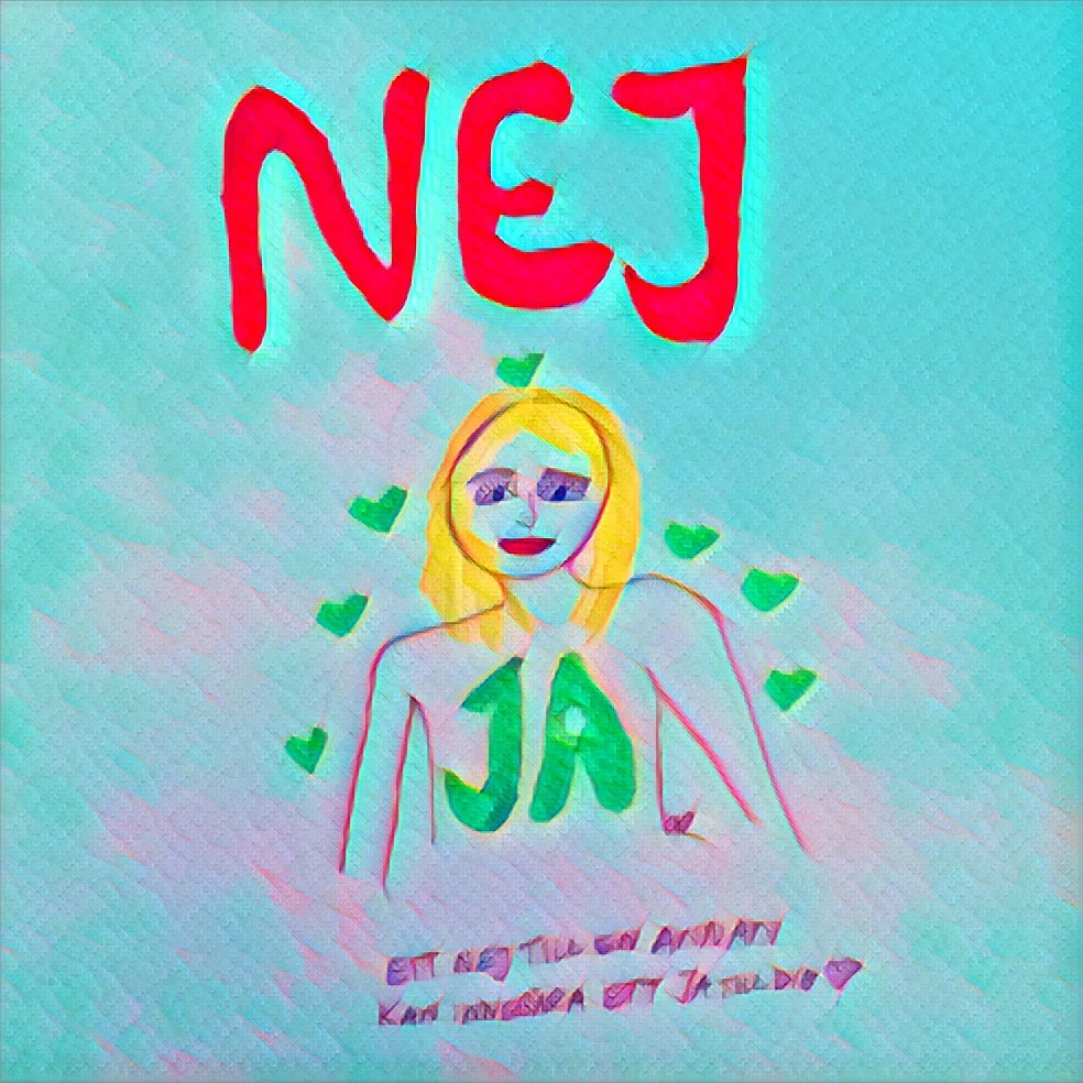 Bild: Nej till andra ja till dig