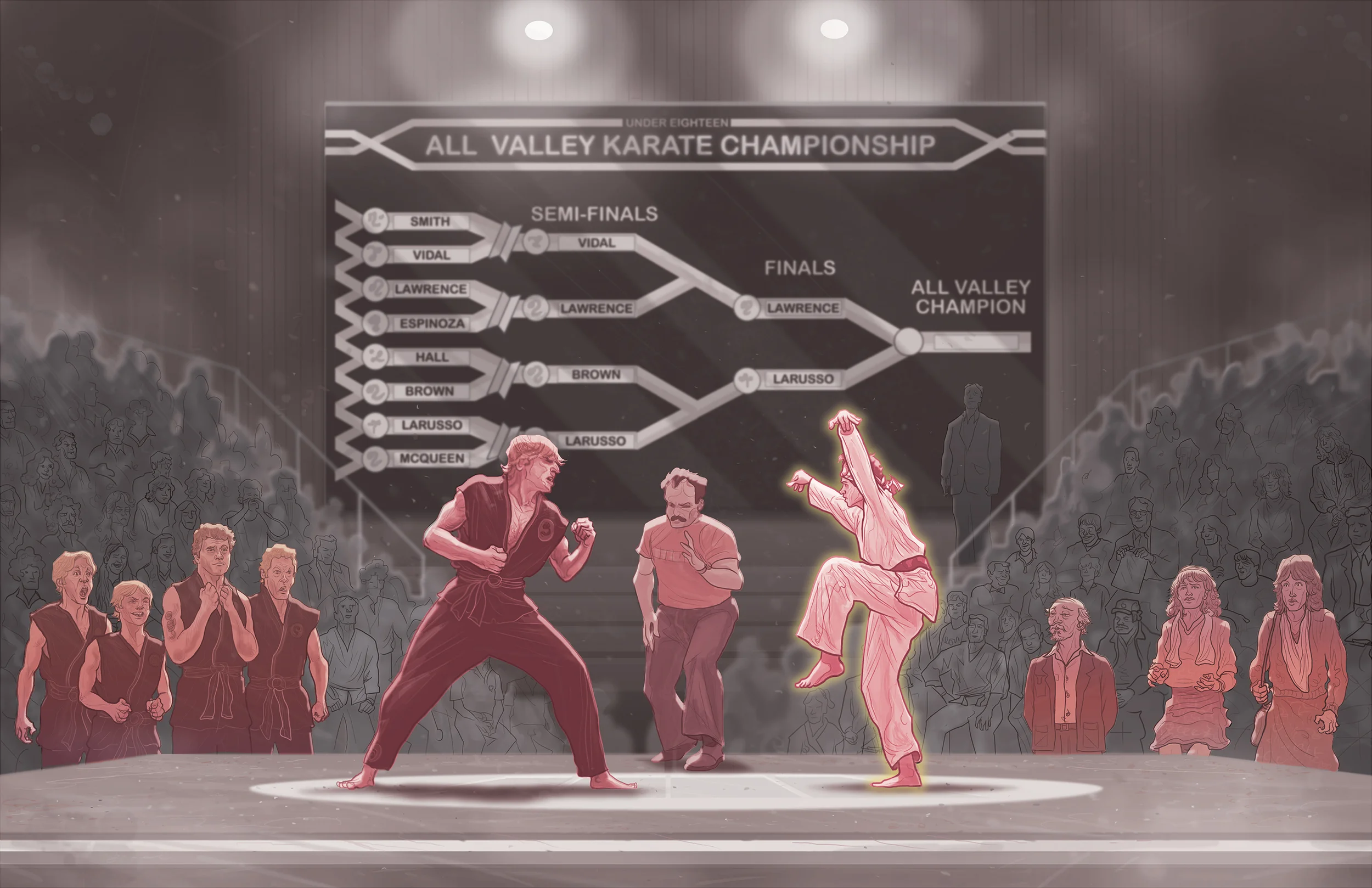 Karate Kid Final Fight Red Color Variant PJ McQuade 1.jpg