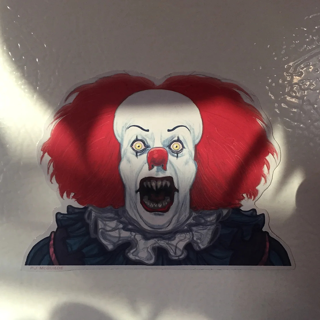 IT Pennywise fridge magnet PJ McQuade copy.jpg