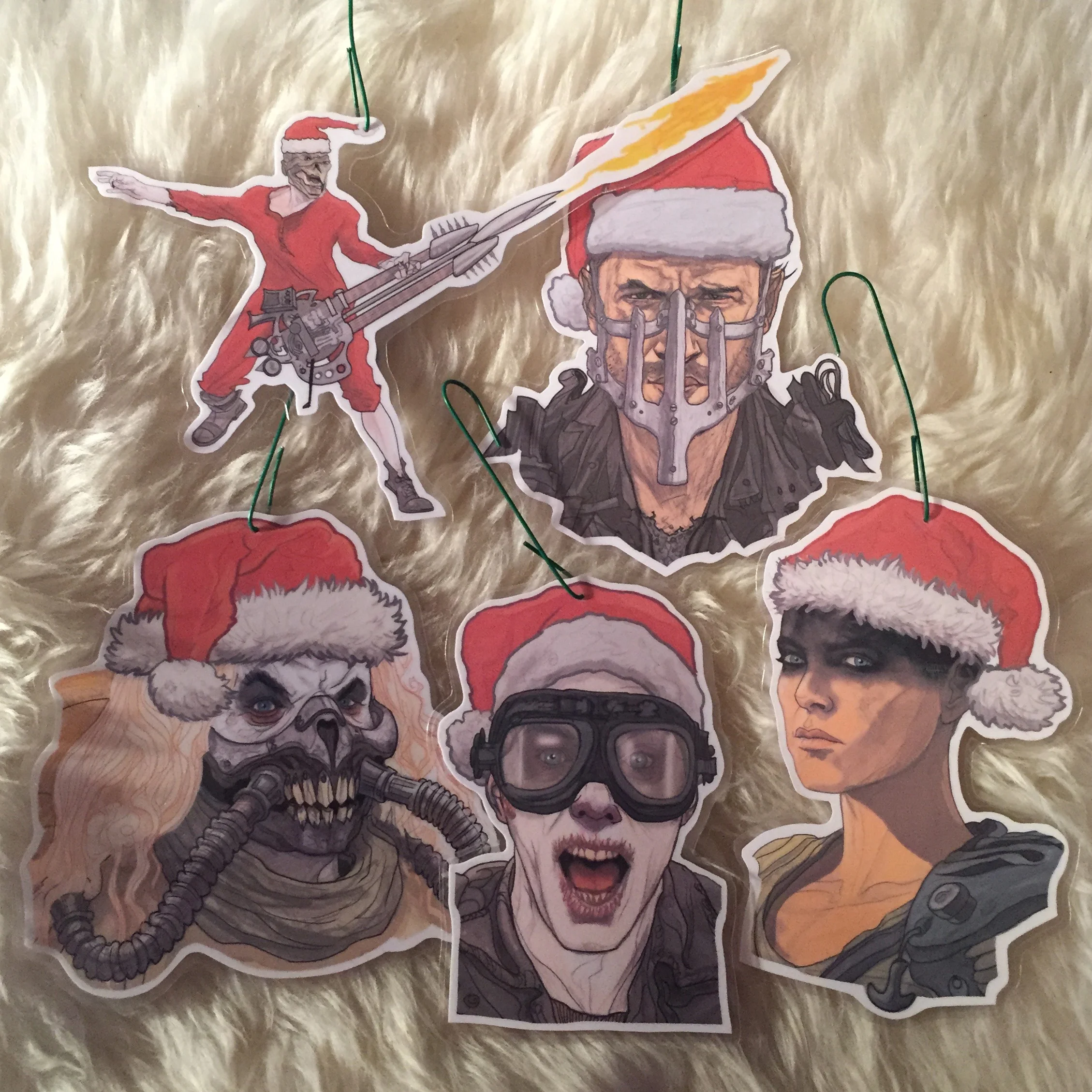 Mad Max Fury Road Christmas Ornament PJ McQuade.jpg