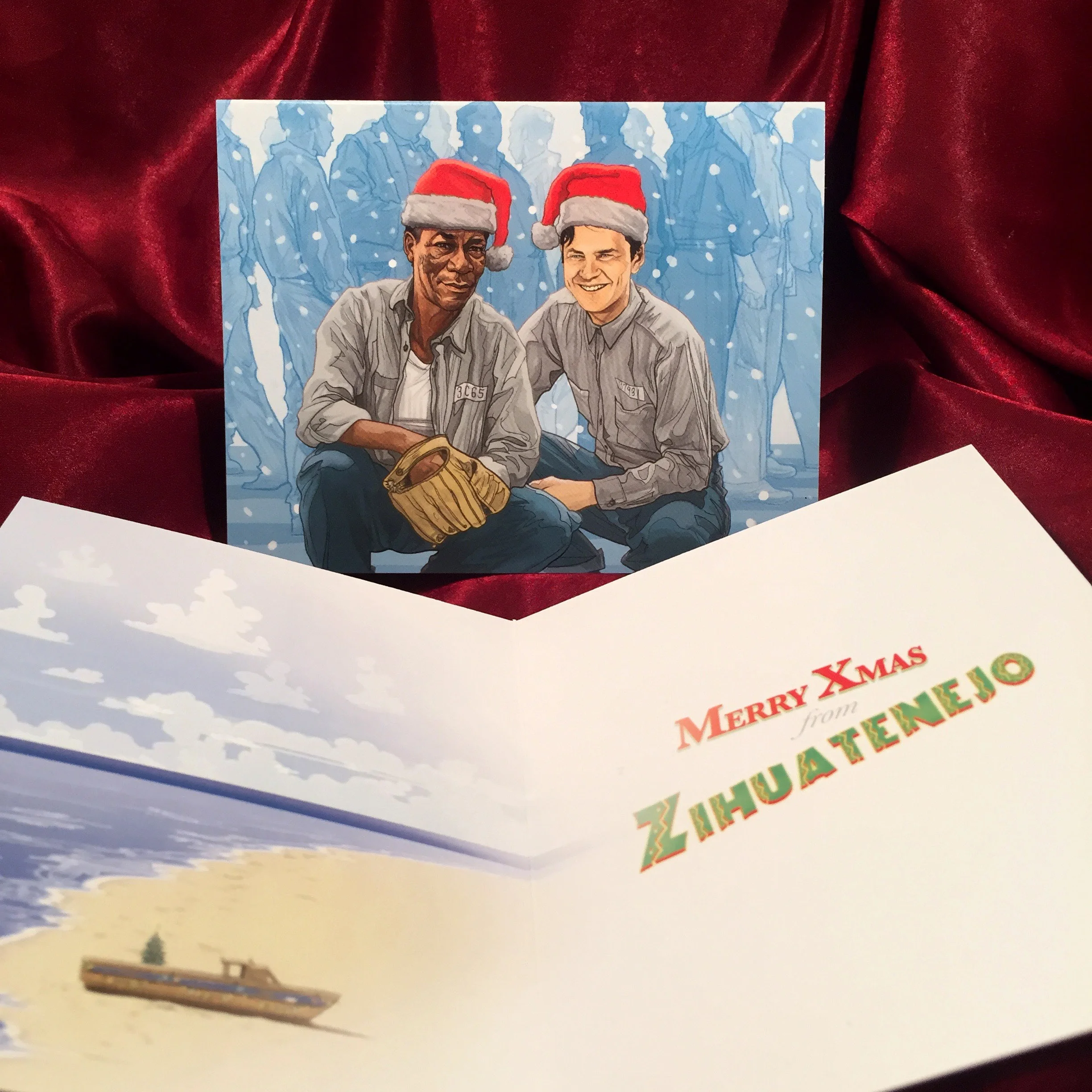 Shawshank Redemption Christmas Card PJ McQuade.jpg