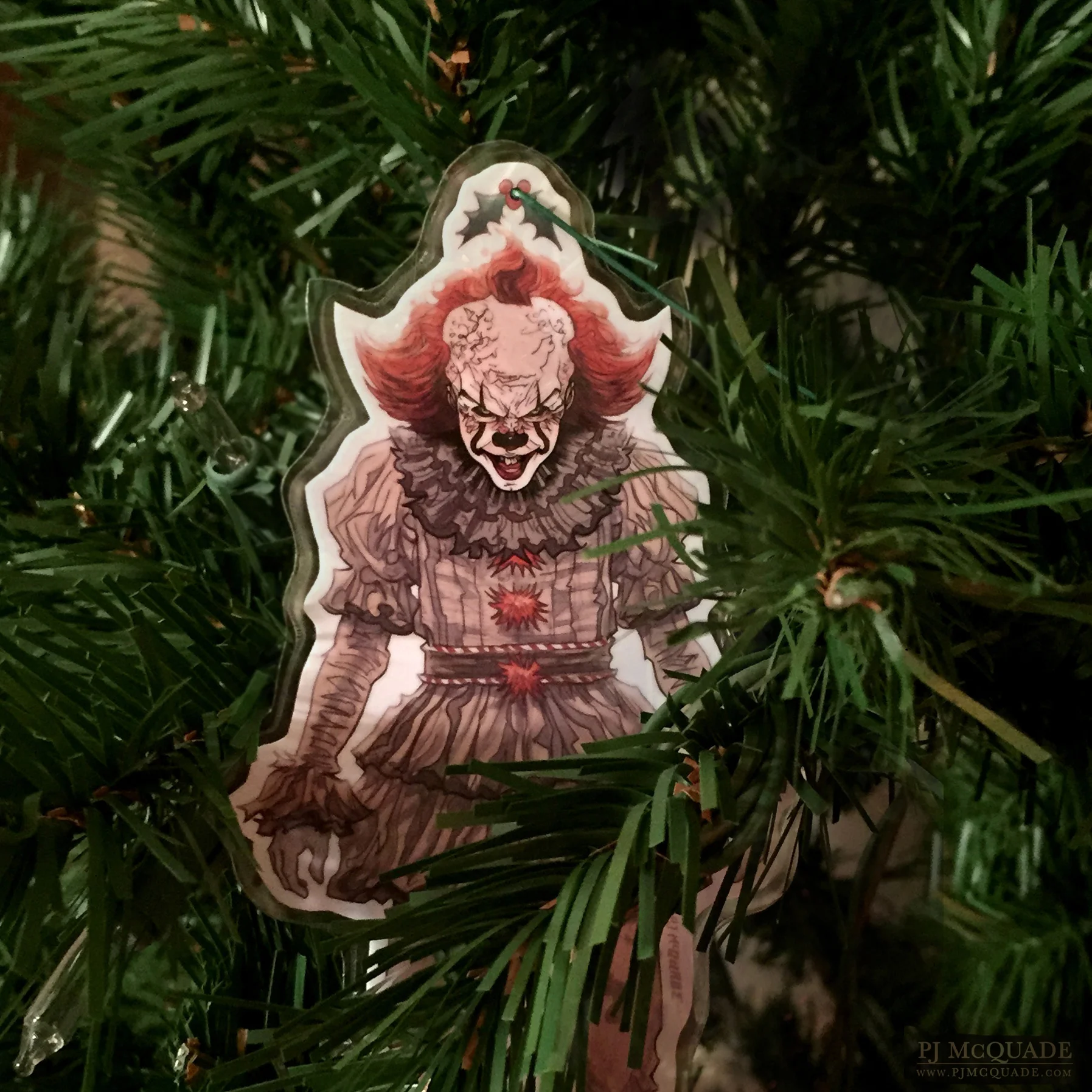 1-NEW-Pennywise-2017-IT-Christmas-Tree-ornament-PJ-McQuade-2.jpg