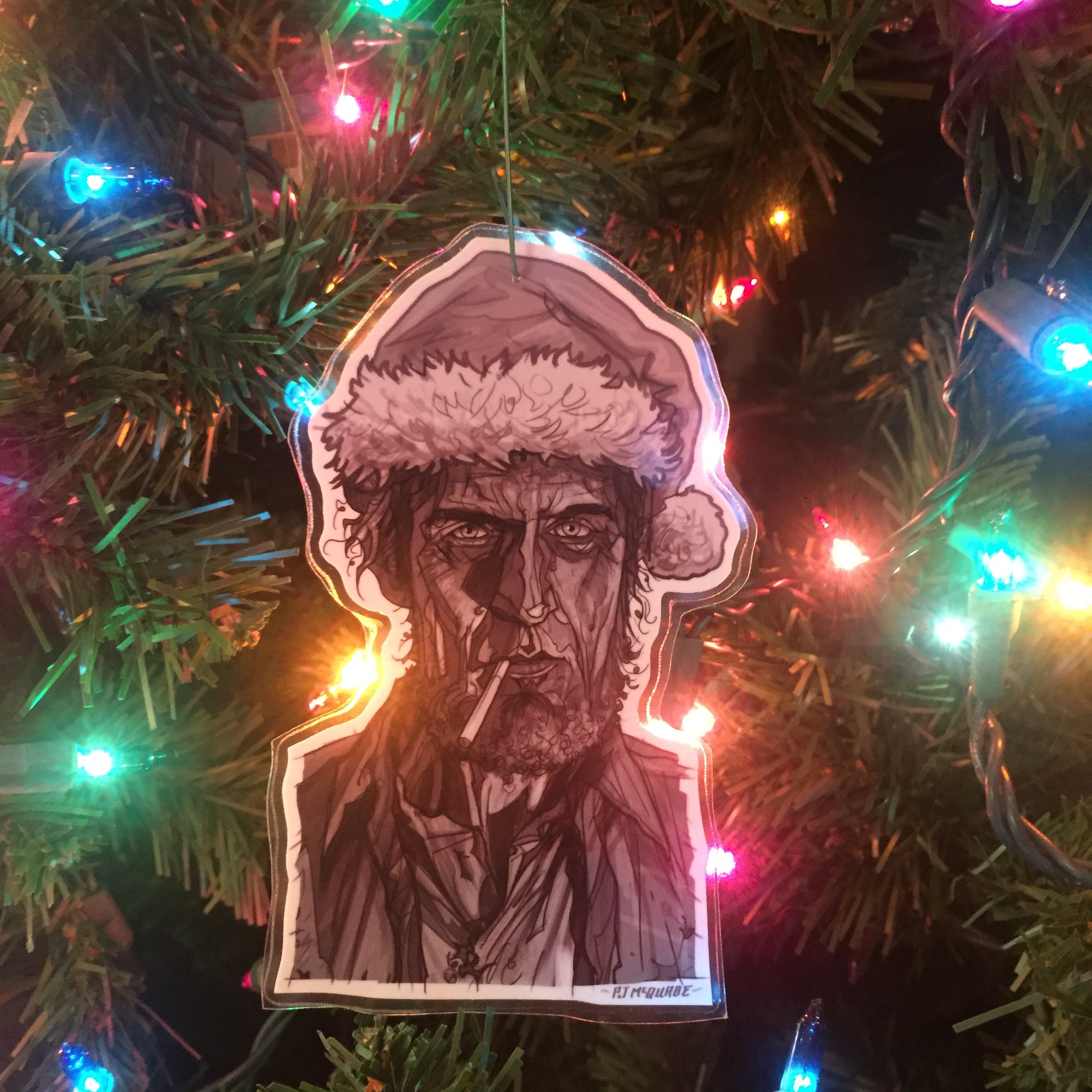 Woodsman Got a Light TWIN PEAKS Christmas-Ornaments PJ McQuade 3.jpg