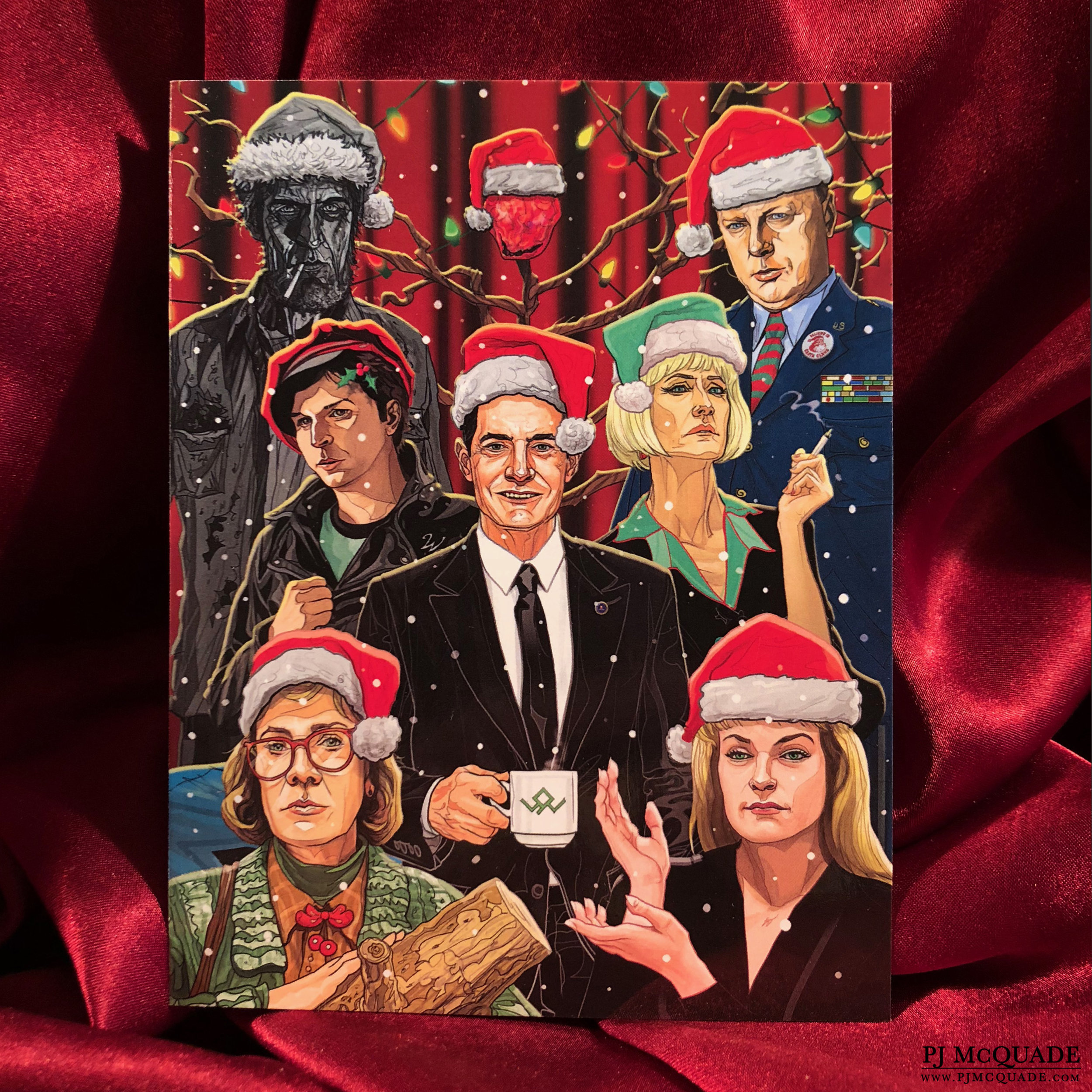 TWIN PEAKS CHRISTMAS CARD PJ McQuade.jpg