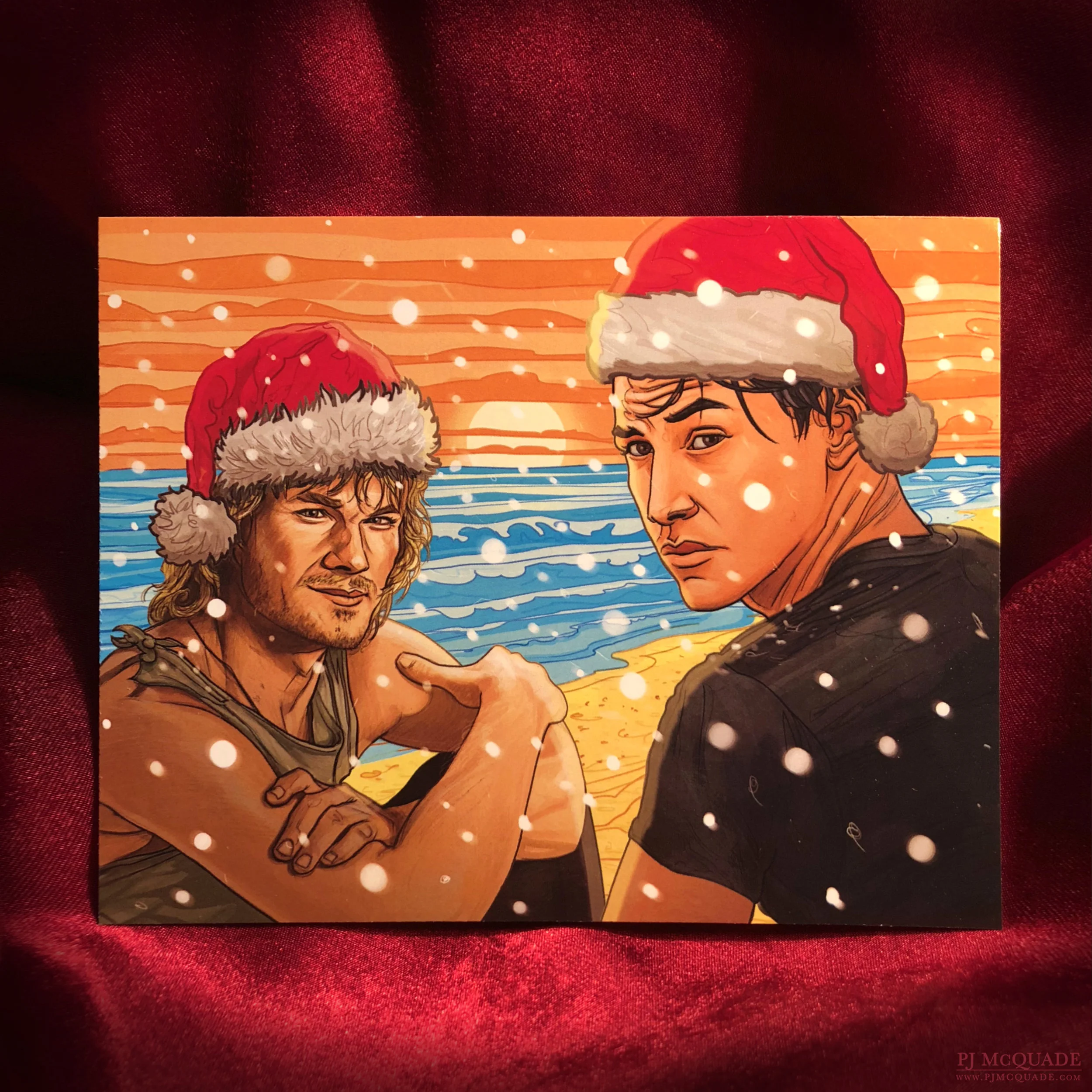 Point Break Christmas Card PJ McQuade.jpg