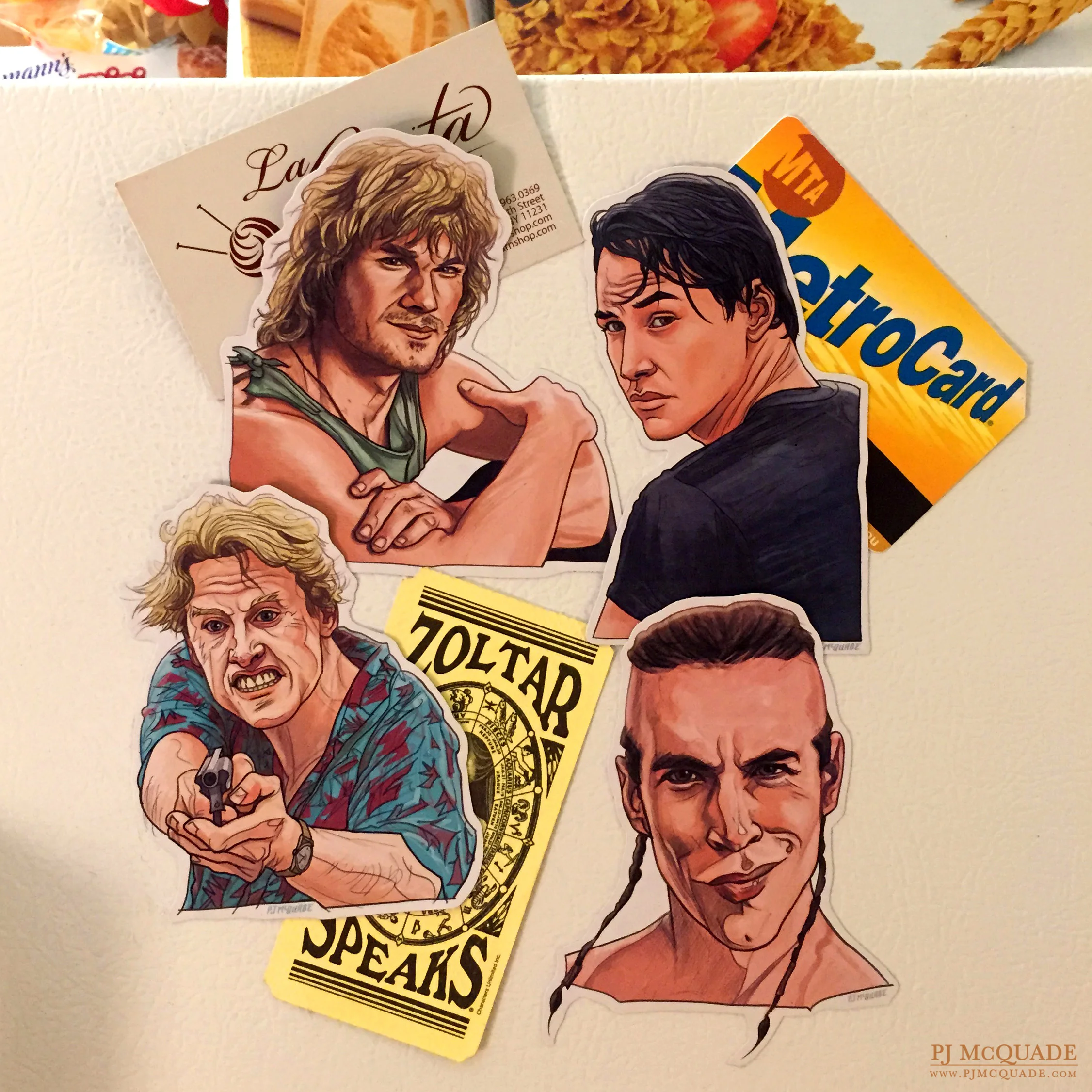 Point Break Fridge Magnets PJ McQuade.jpg