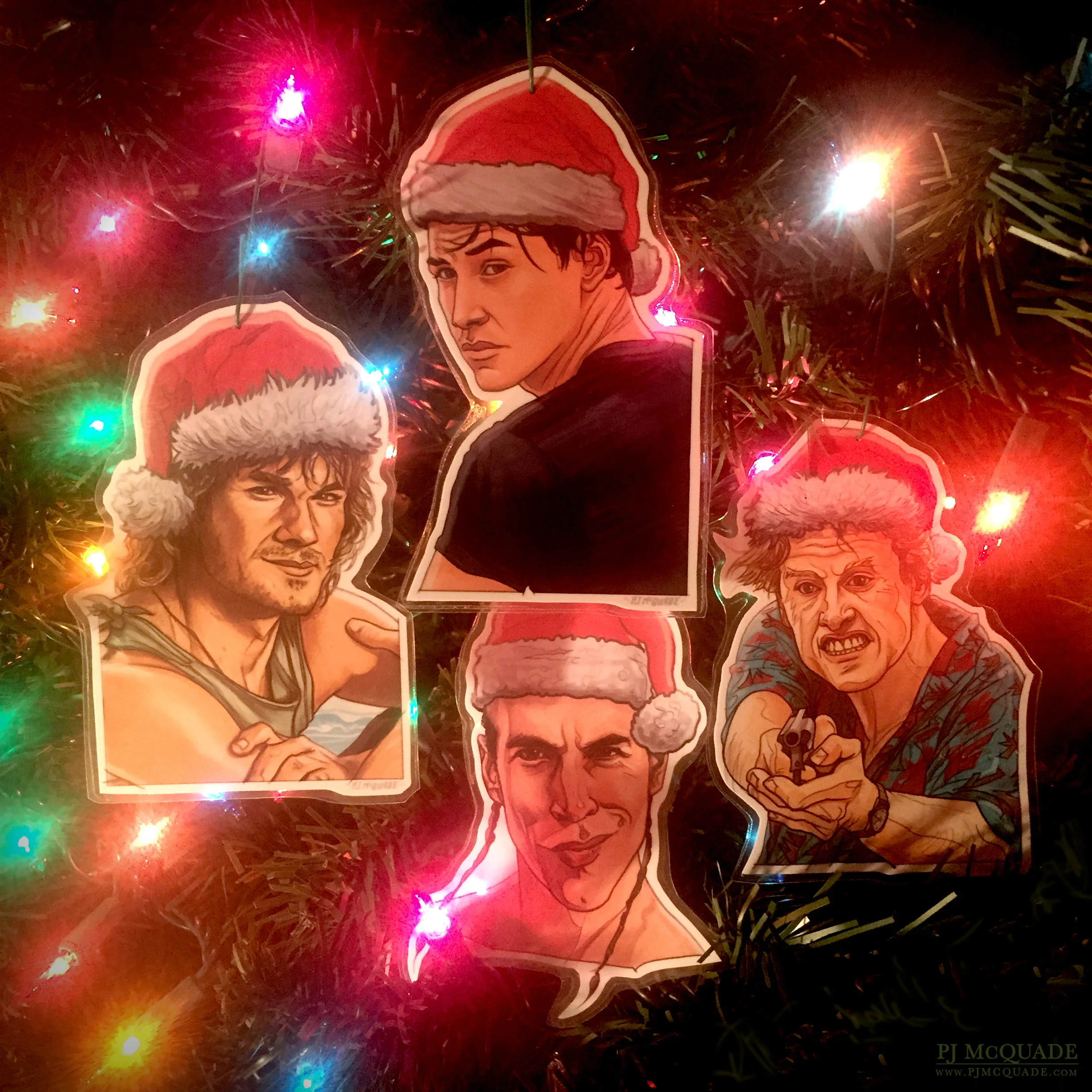Point Break Christmas Ornaments PJ McQuade 2018.jpg