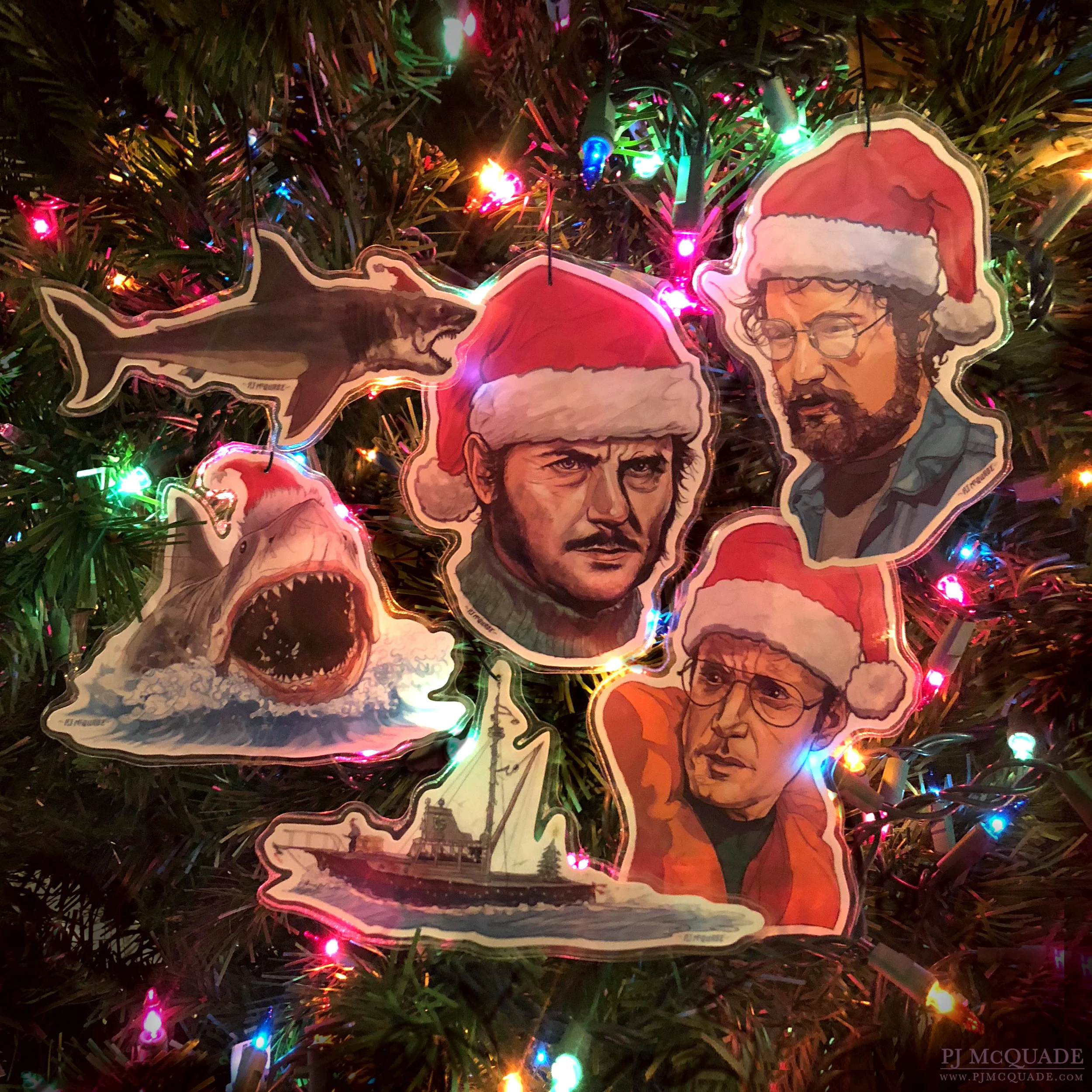 JAWS Christmas Ornaments PJ McQuade.jpg