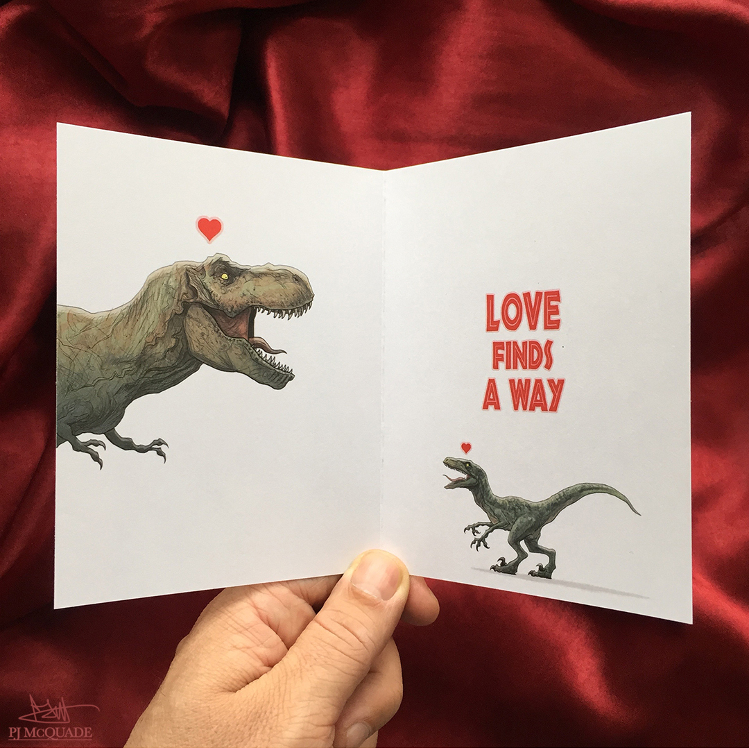 Jurassic Park Valentine Ian Malcolm 2019 PJ McQuade 2018 2.jpg