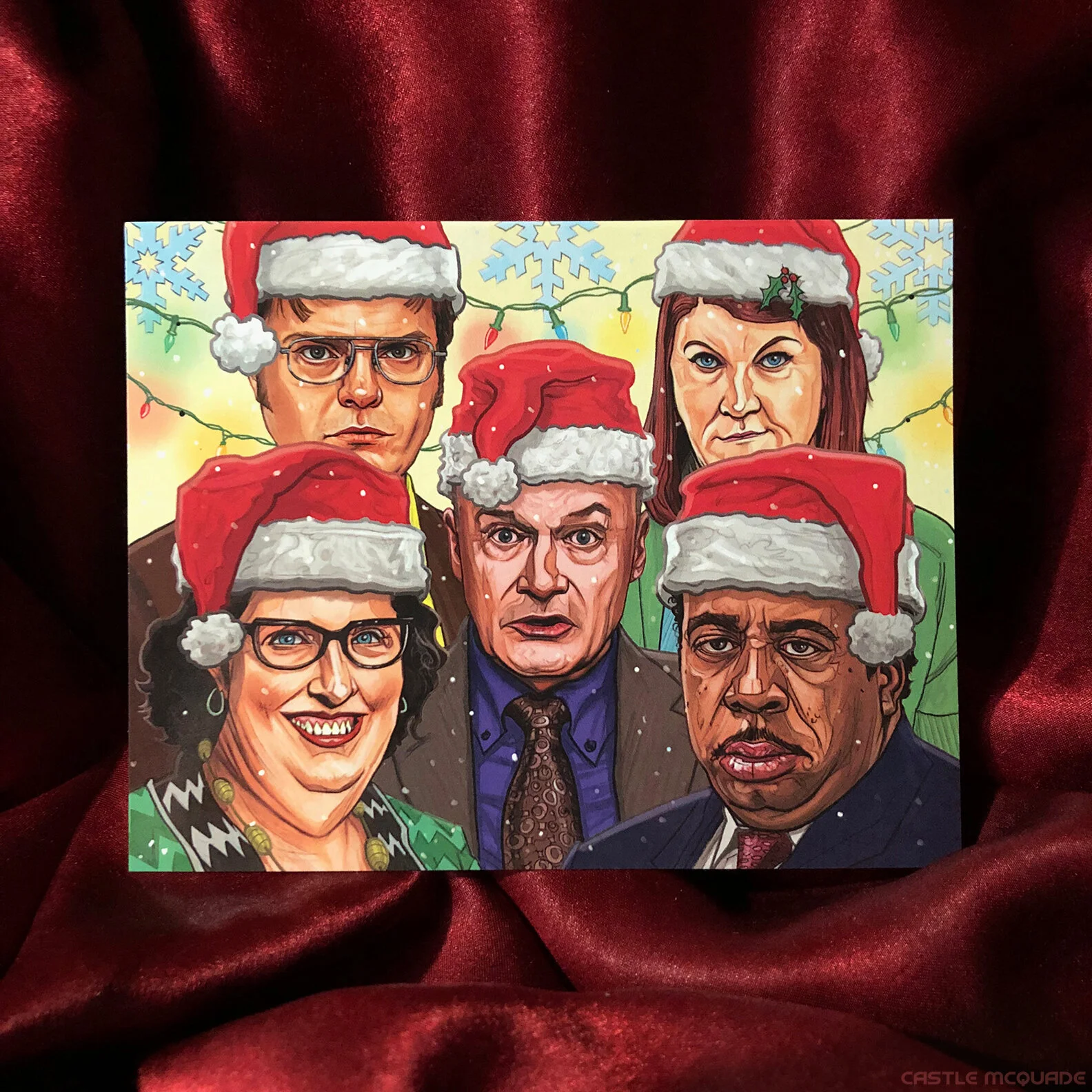 The Office Christmas Card Castle McQuade.jpg