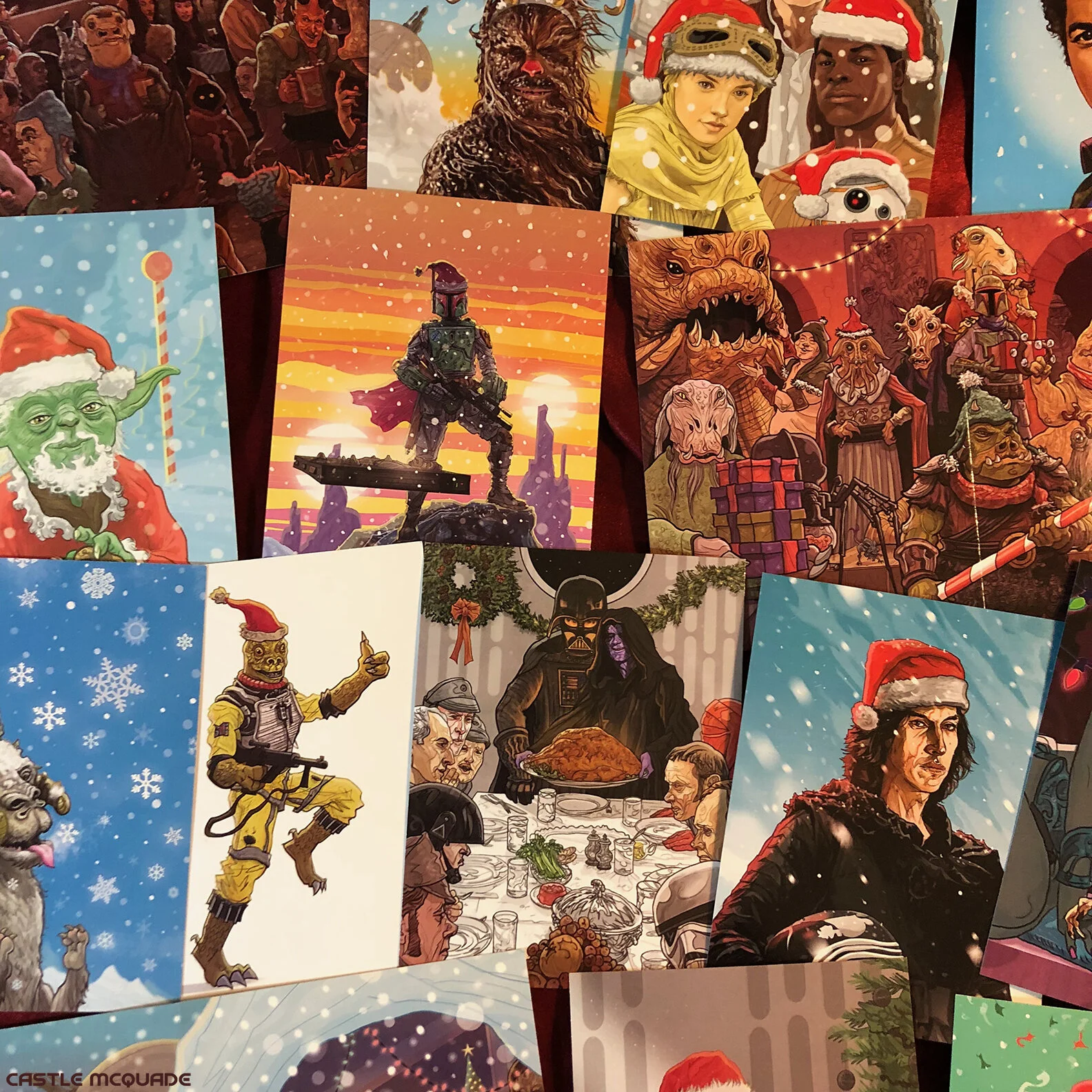 STAR WARS Christmas Cards Castle McQuade 2.jpg