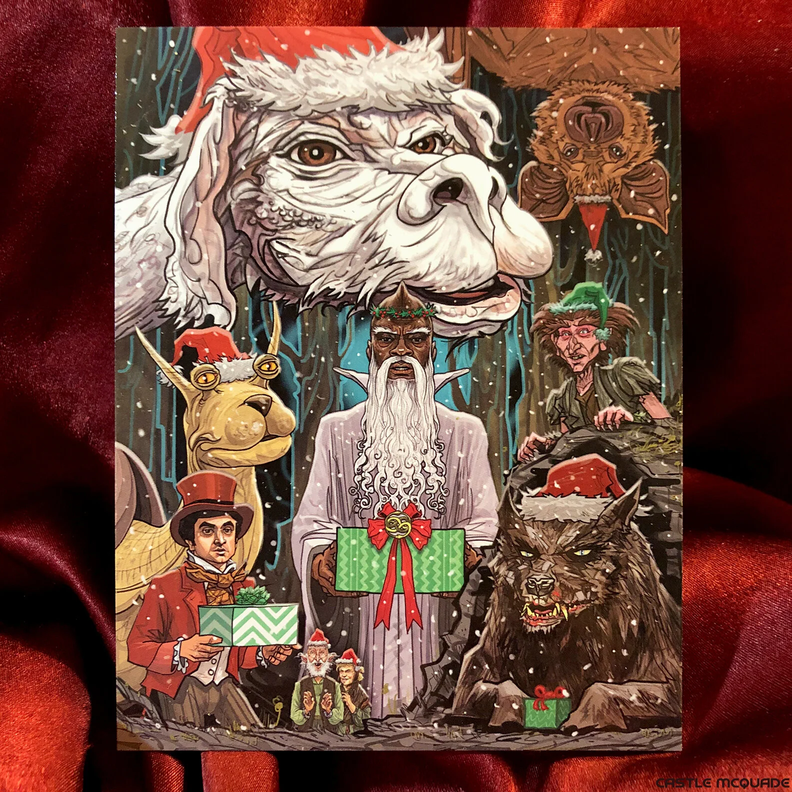 The NeverEnding Story Christmas Cards Castle McQuade.jpg