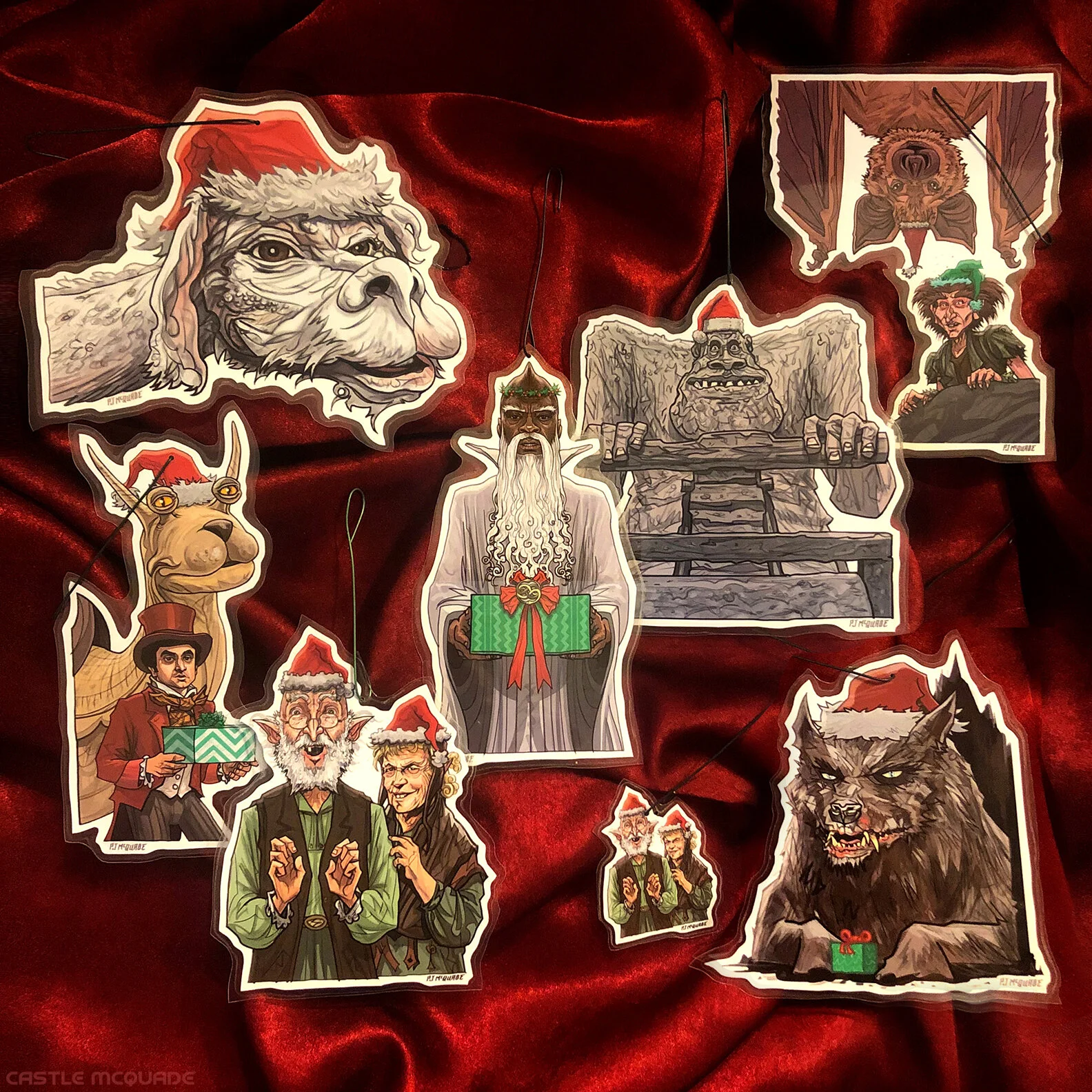 The NeverEnding Story Christmas Ornaments Castle McQuade 1.jpg