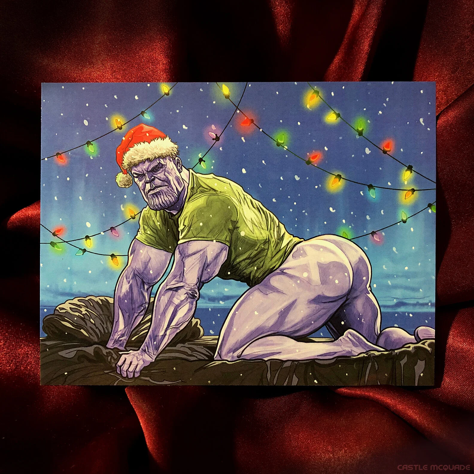 Thicc Thanos Christmas Card Castle McQuade.jpg