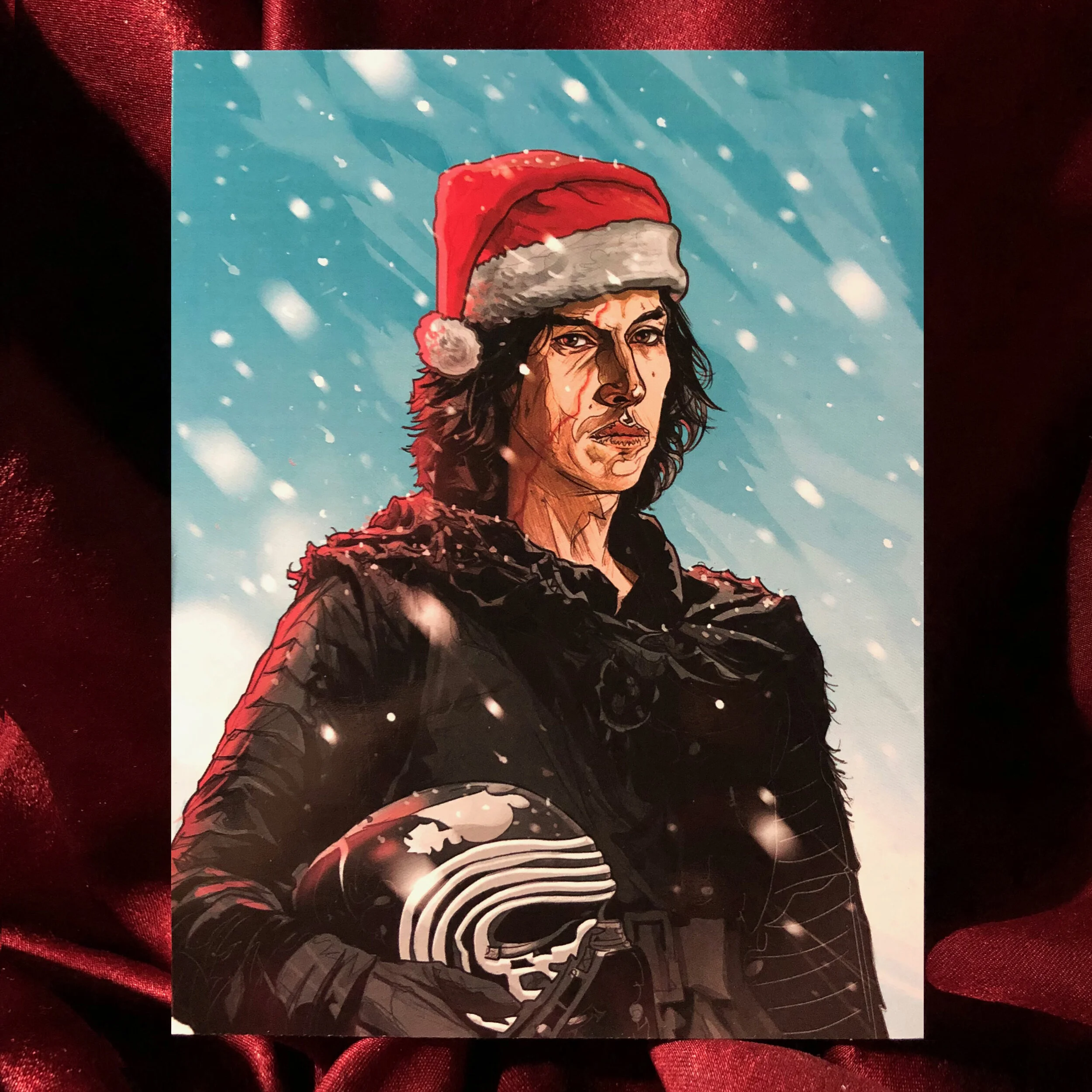 Kylo Ren Christmas Card Castle McQuade.jpg