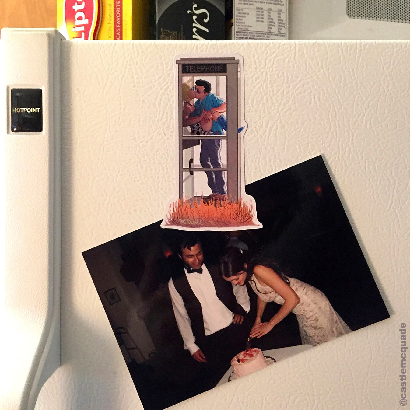 True Romance Fridge Magnet Castle McQuade.jpg