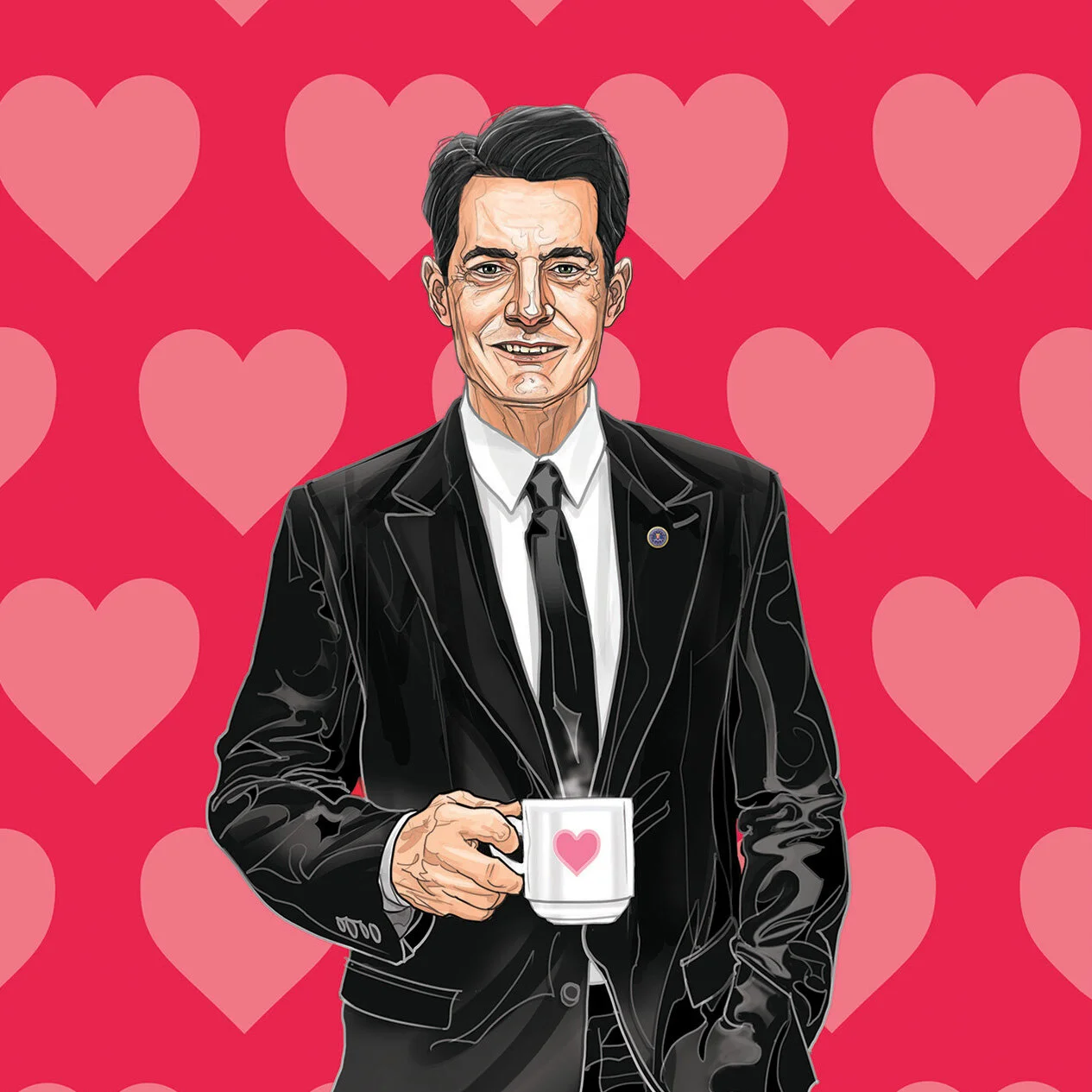 ccvvv Agent Cooper TWIN PEAKS Valentines Day card PJ McQuade.jpg