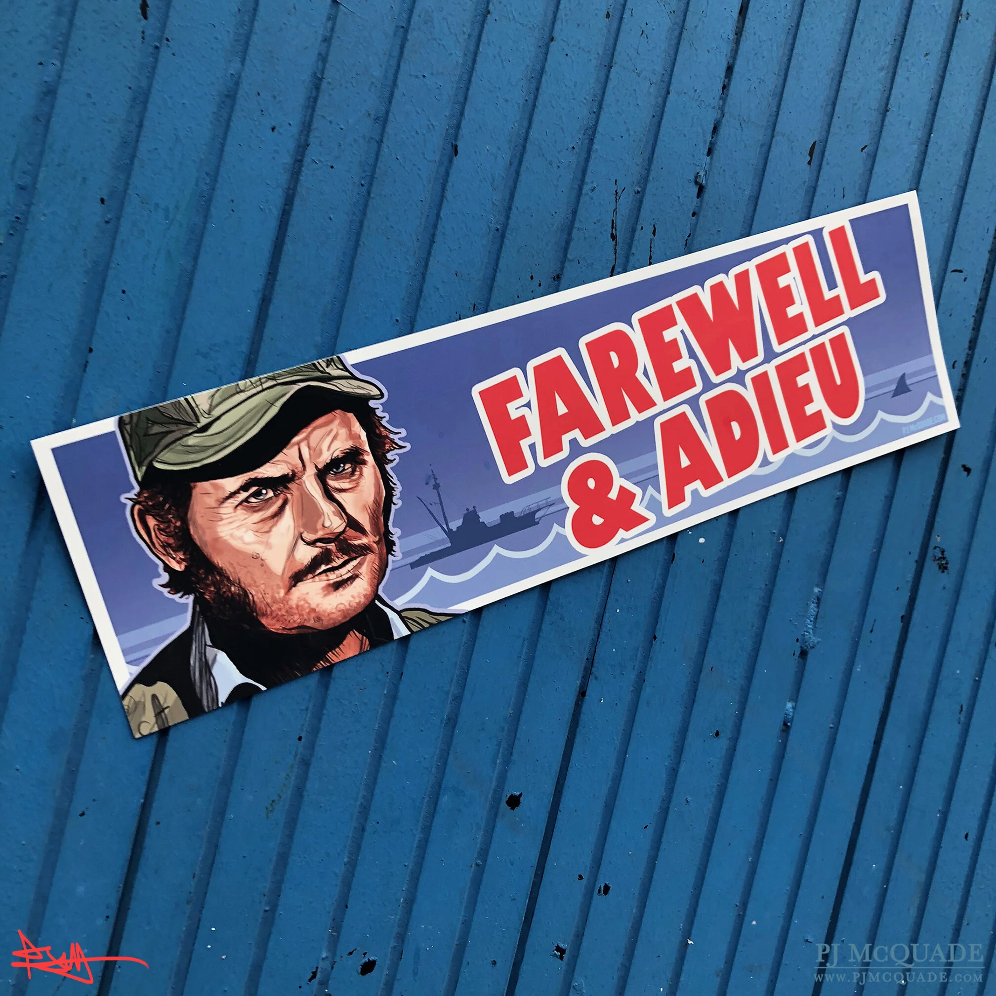 JAWS Quint Bumper Sticker PJ McQuade.jpg