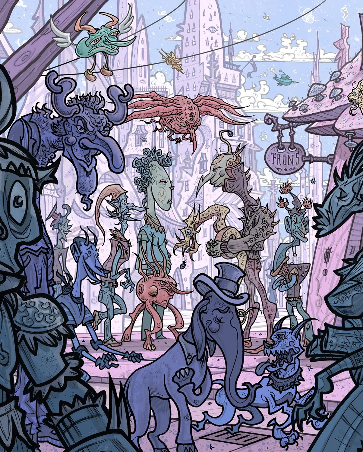 Town Scene detail 2 Pat McQuade.jpg