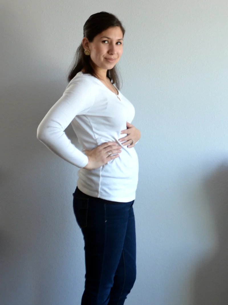 16 Weeks Pregnant Belly 1st Baby