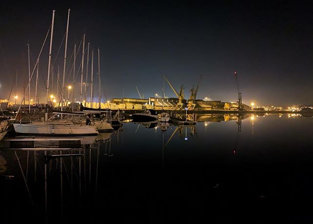 Harbour at night #snazzyiphoneISO? #brrrrr-chilly #etc #hashtag