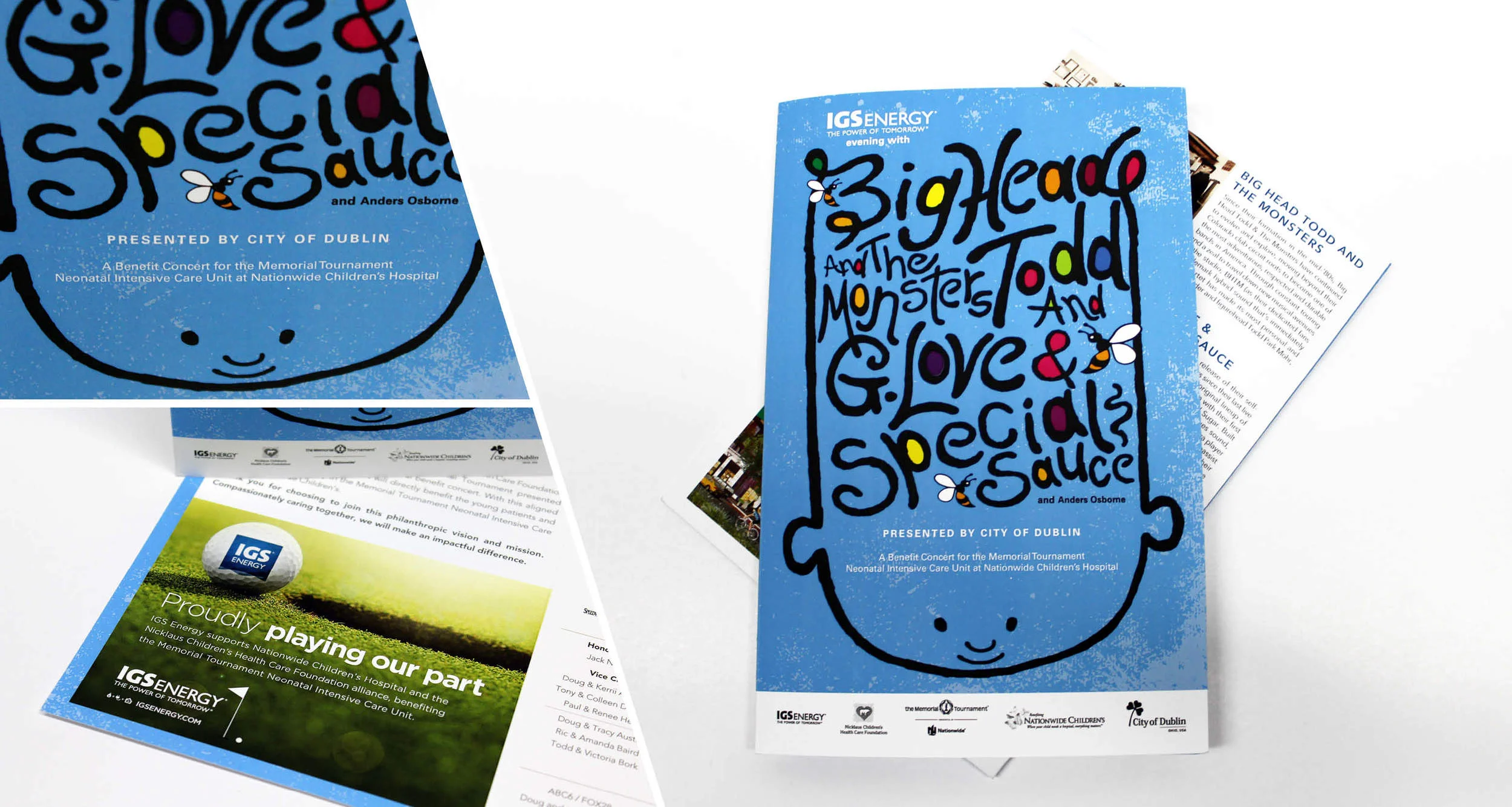 Event Program Design, Saddle Stitch
