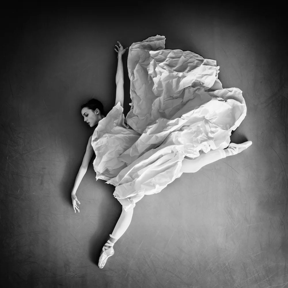  Photography by JR for NYC Ballet 