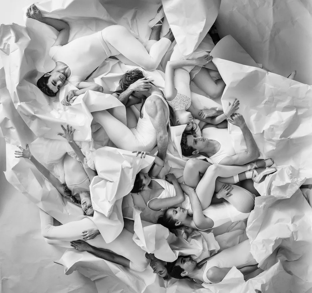  Photography by JR for NYC Ballet 