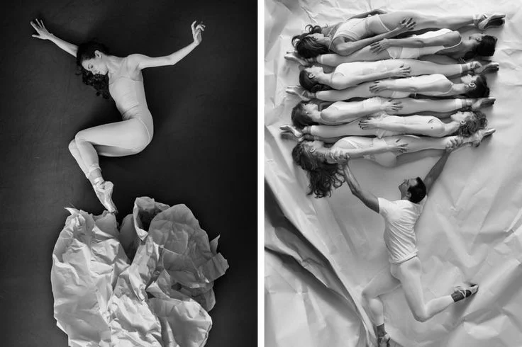 Photographed by JR for New York City Ballet